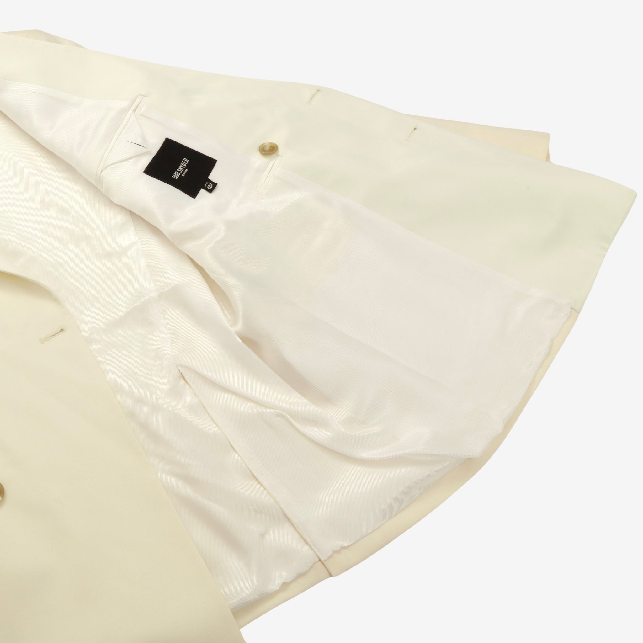 Italian Wool DB Tuxedo Jacket