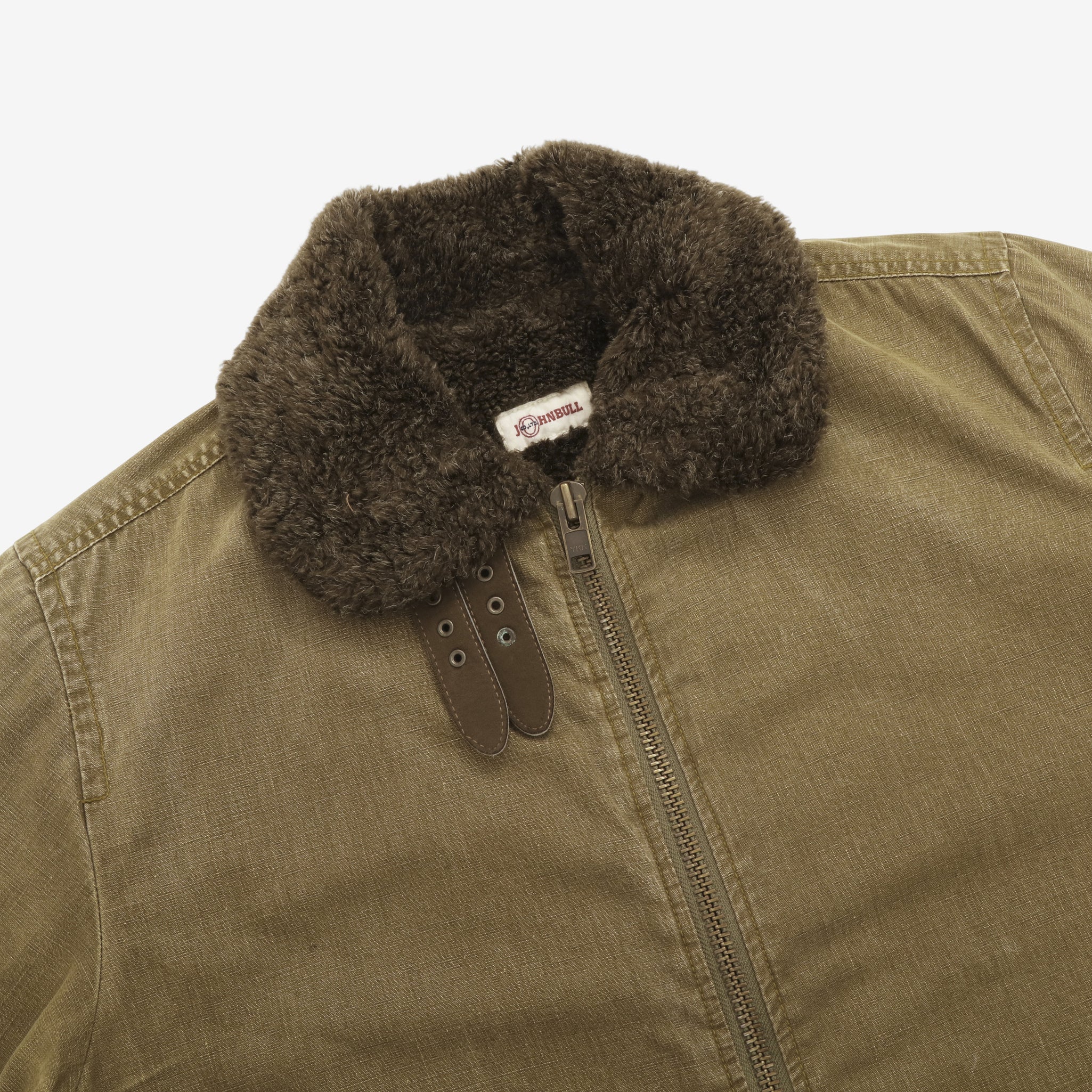 Sherpa Lined Workwear Bomber Jacket