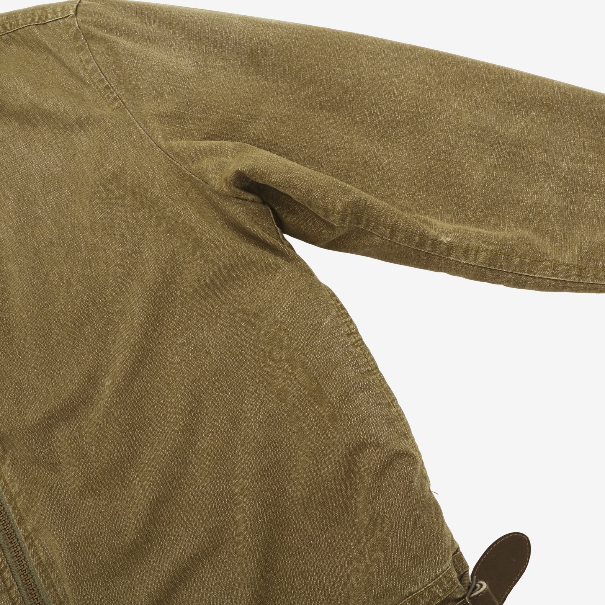 Sherpa Lined Workwear Bomber Jacket