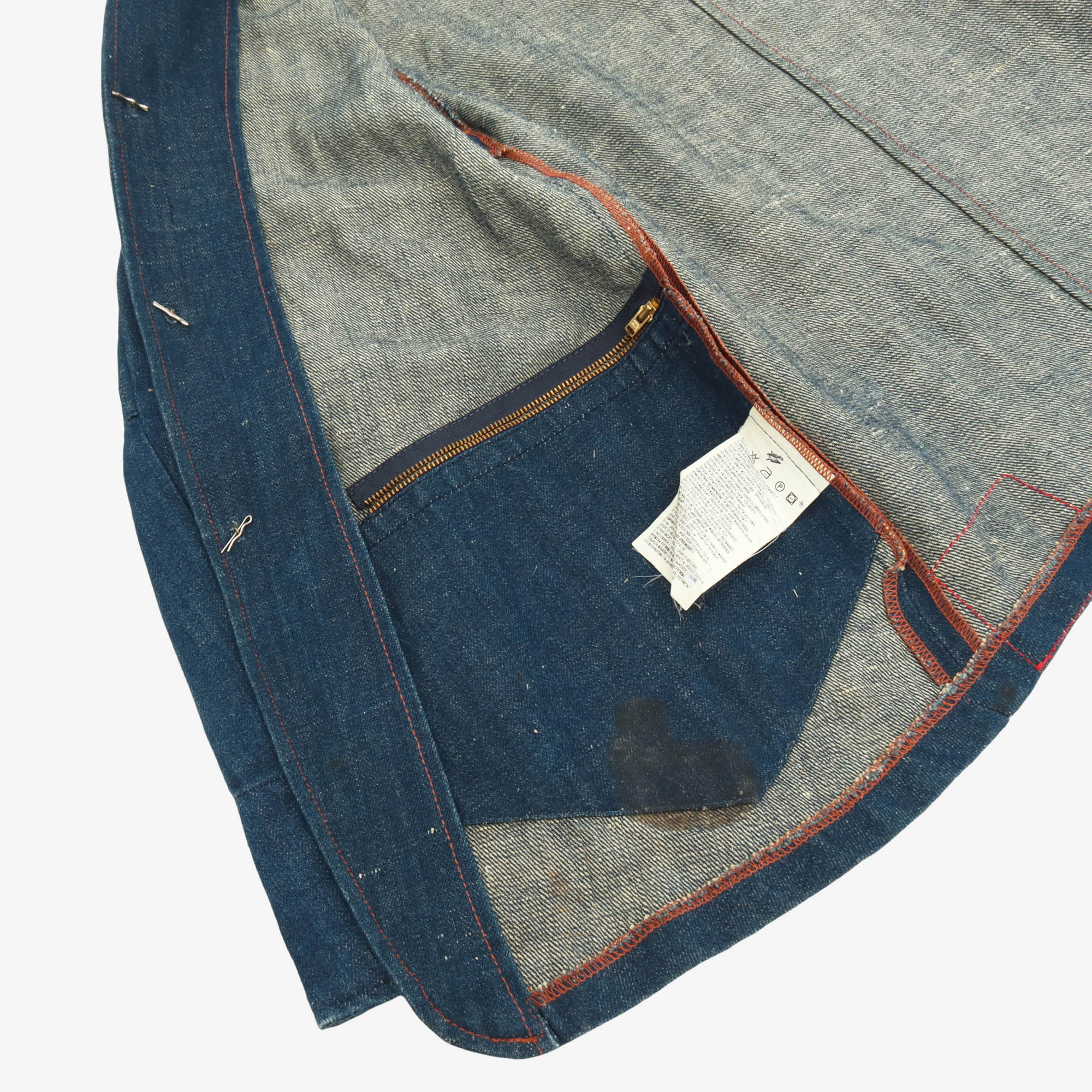Red 2004 Elijah Denim Sackcoat