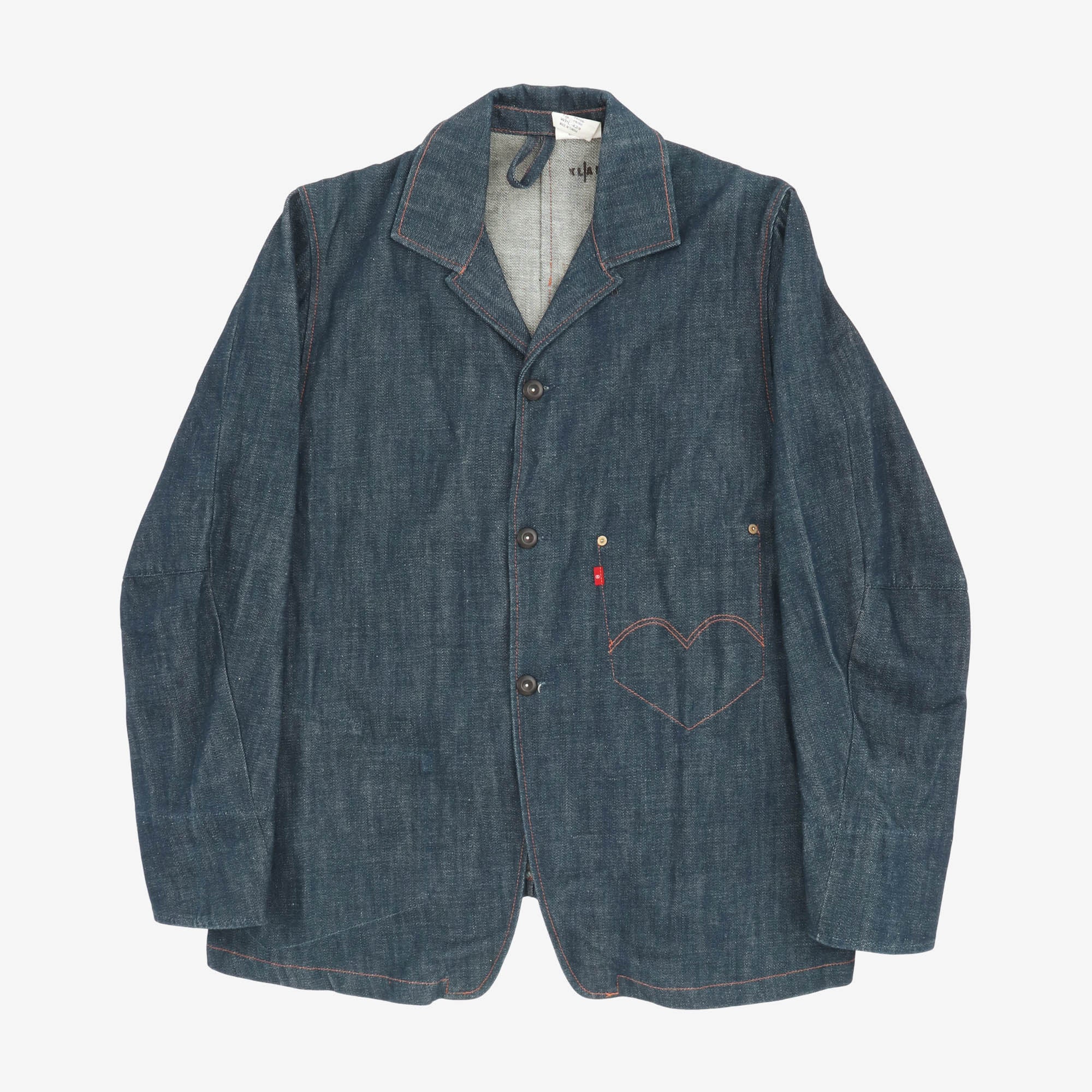 Red 2004 Elijah Denim Sackcoat