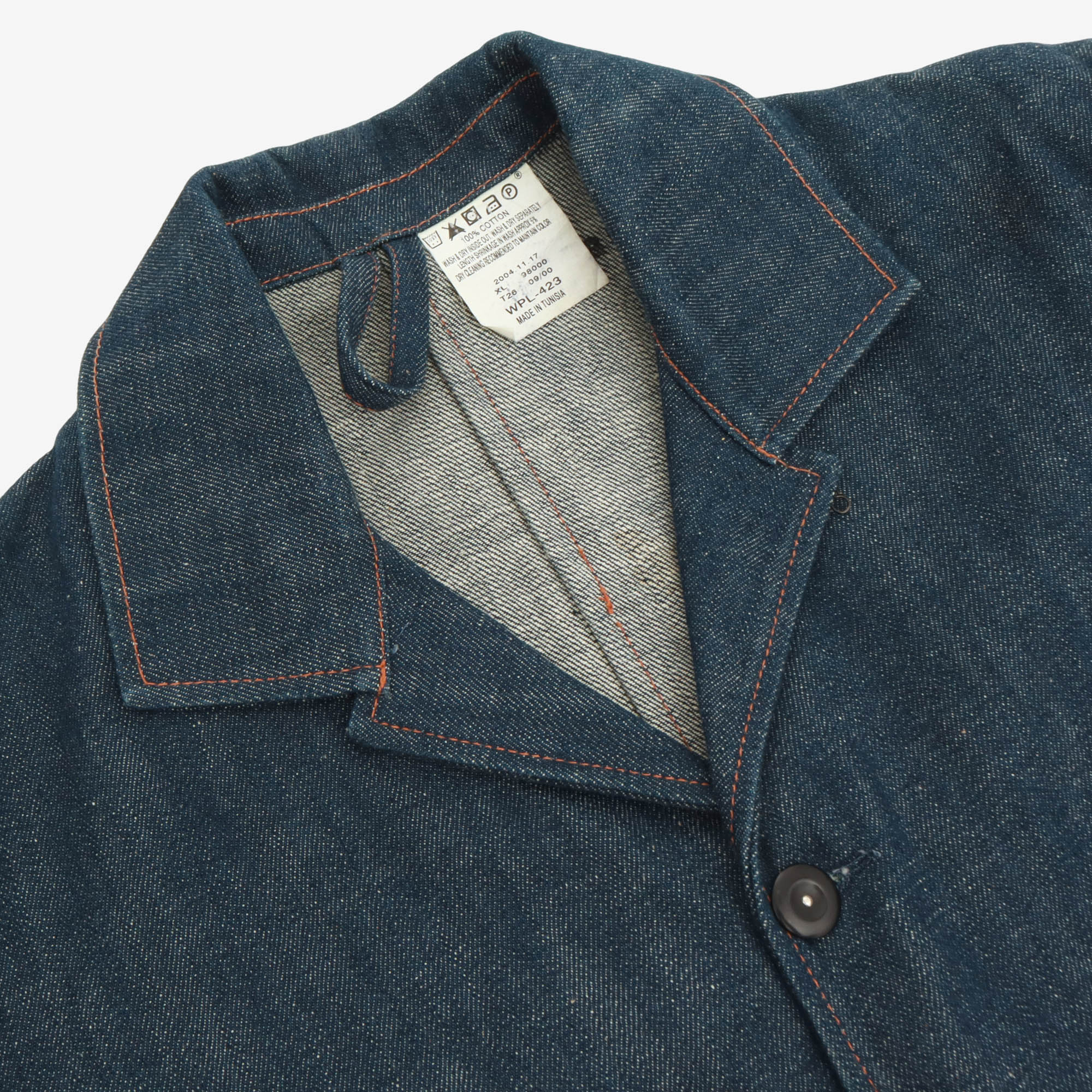 Red 2004 Elijah Denim Sackcoat