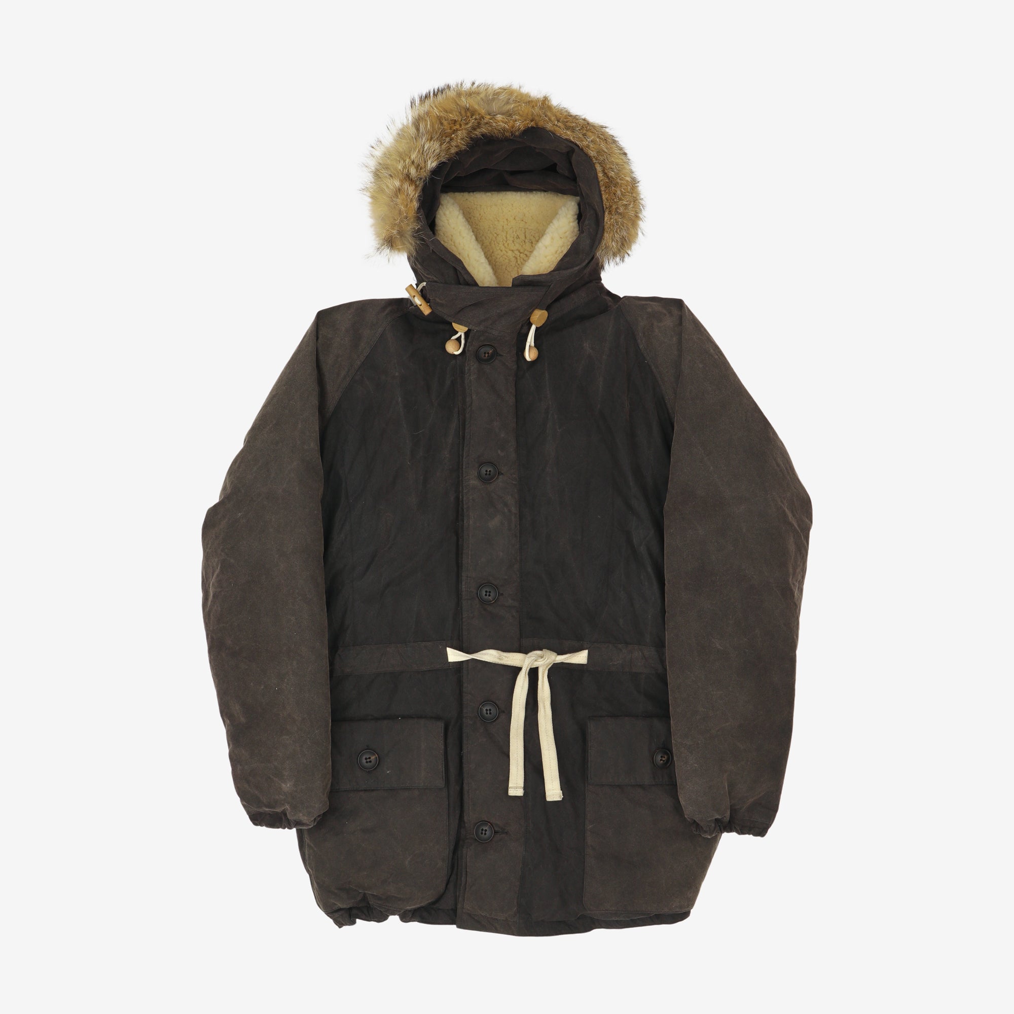 Waxed Oilcloth Everest Parka