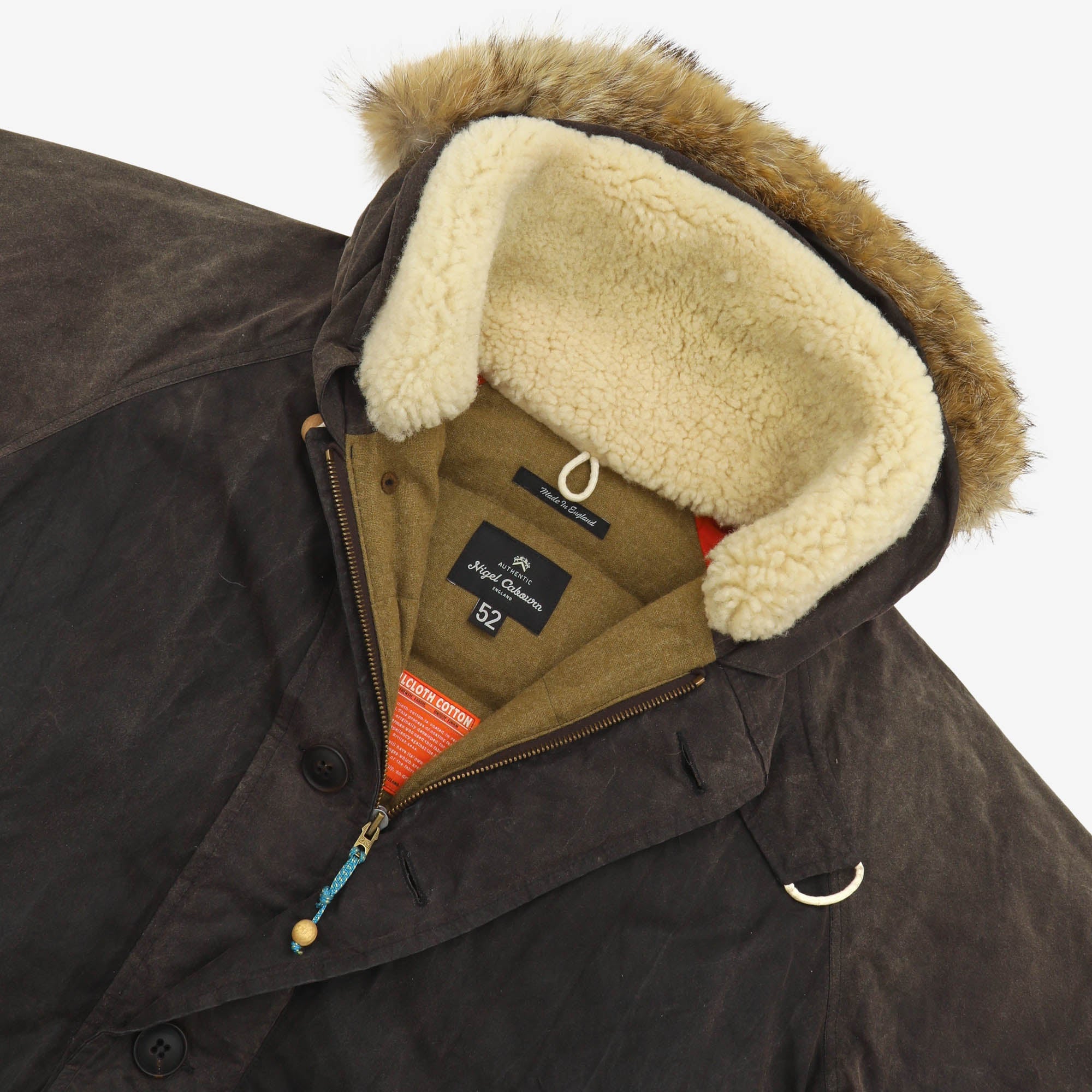 Waxed Oilcloth Everest Parka