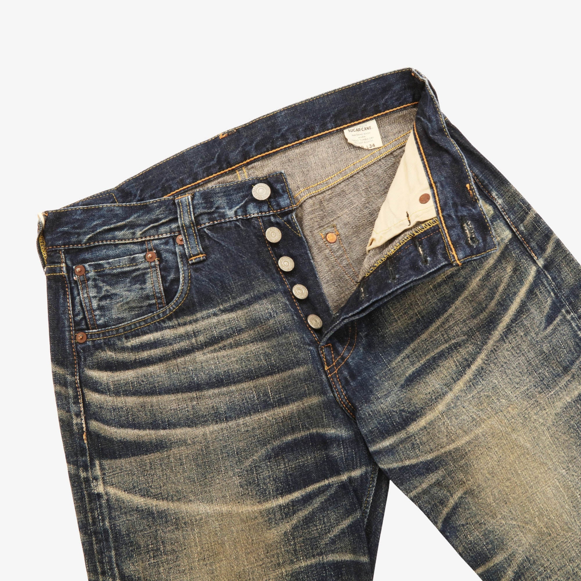 Lot 2009 12oz Selvedge Denim (30W X 29L)