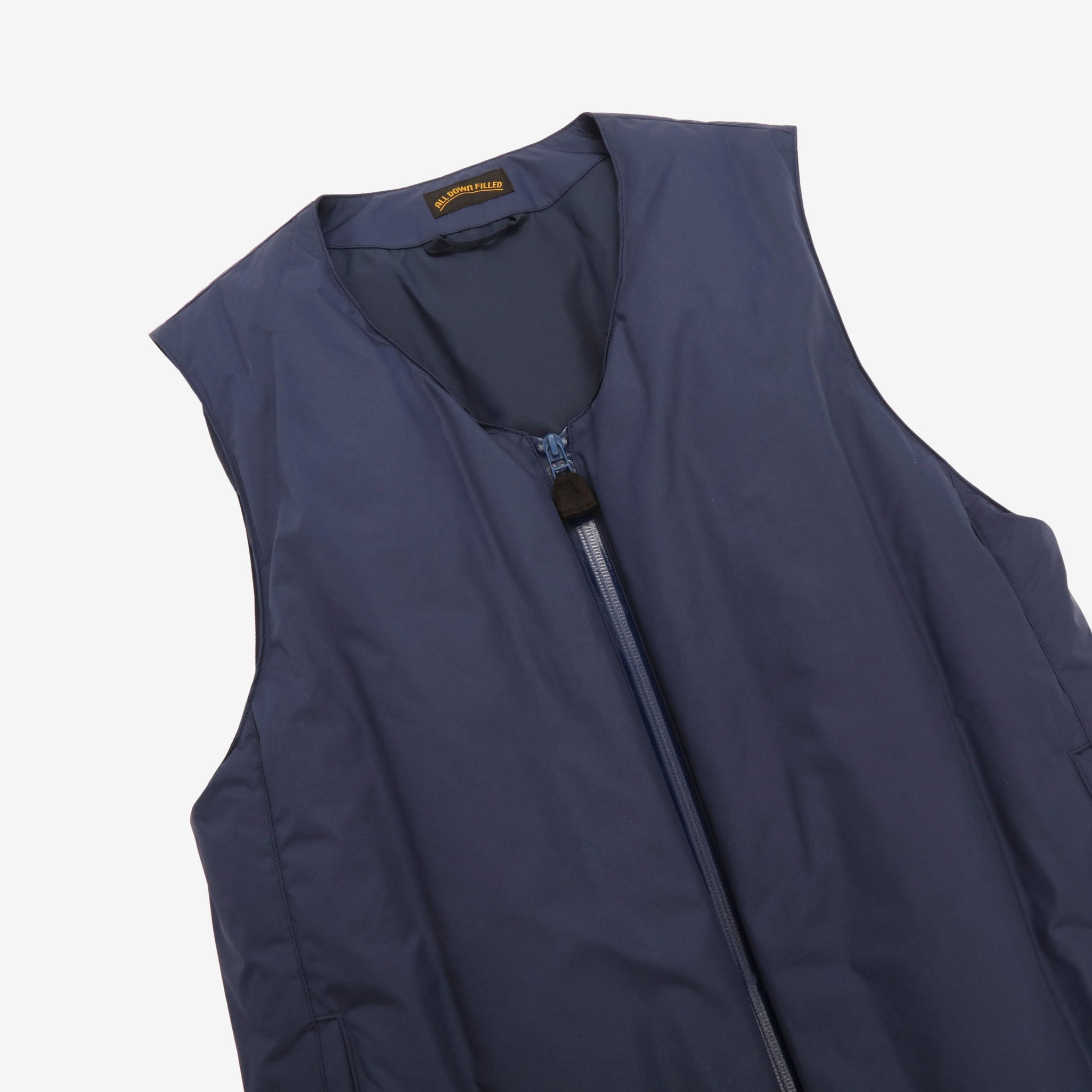 Overlay Down Vest