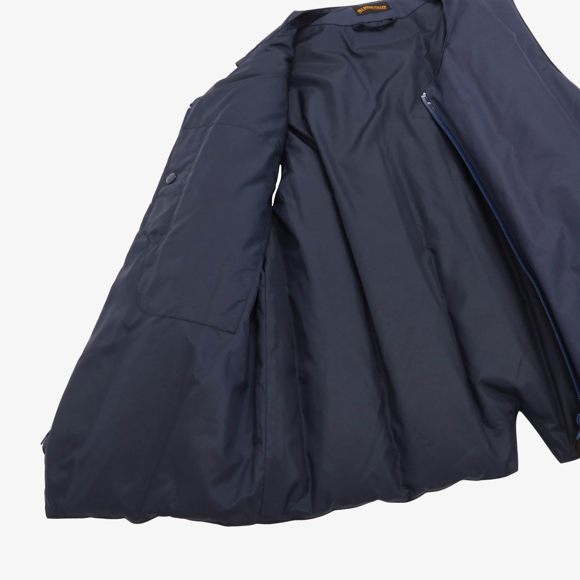 Overlay Down Vest