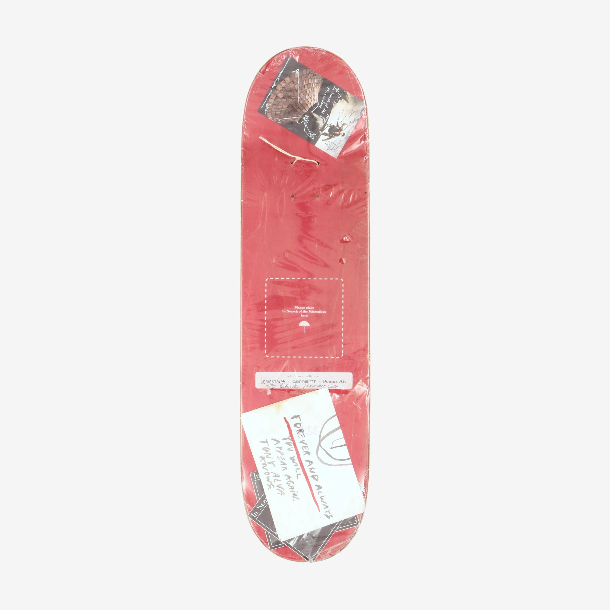 In Seach of the Miraculous Skateboard Deck (Signed by Pontus Alv)