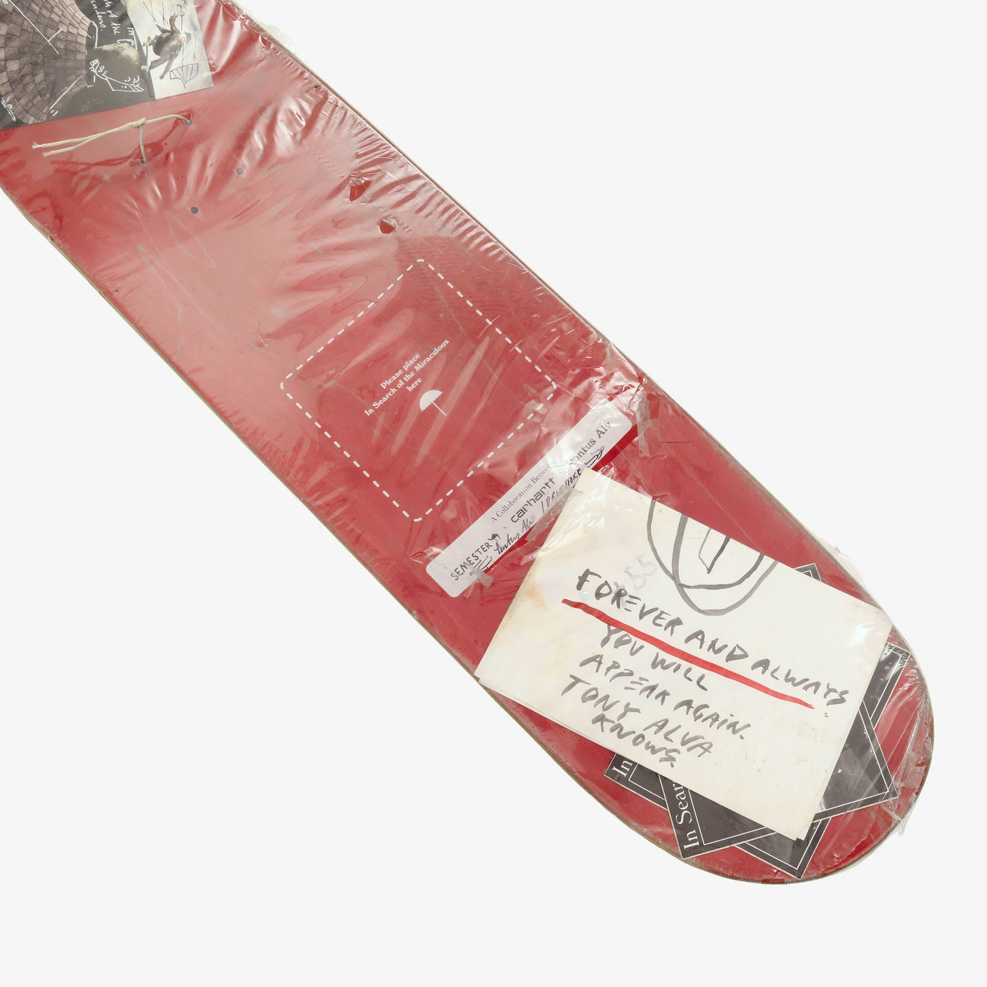 In Seach of the Miraculous Skateboard Deck (Signed by Pontus Alv)