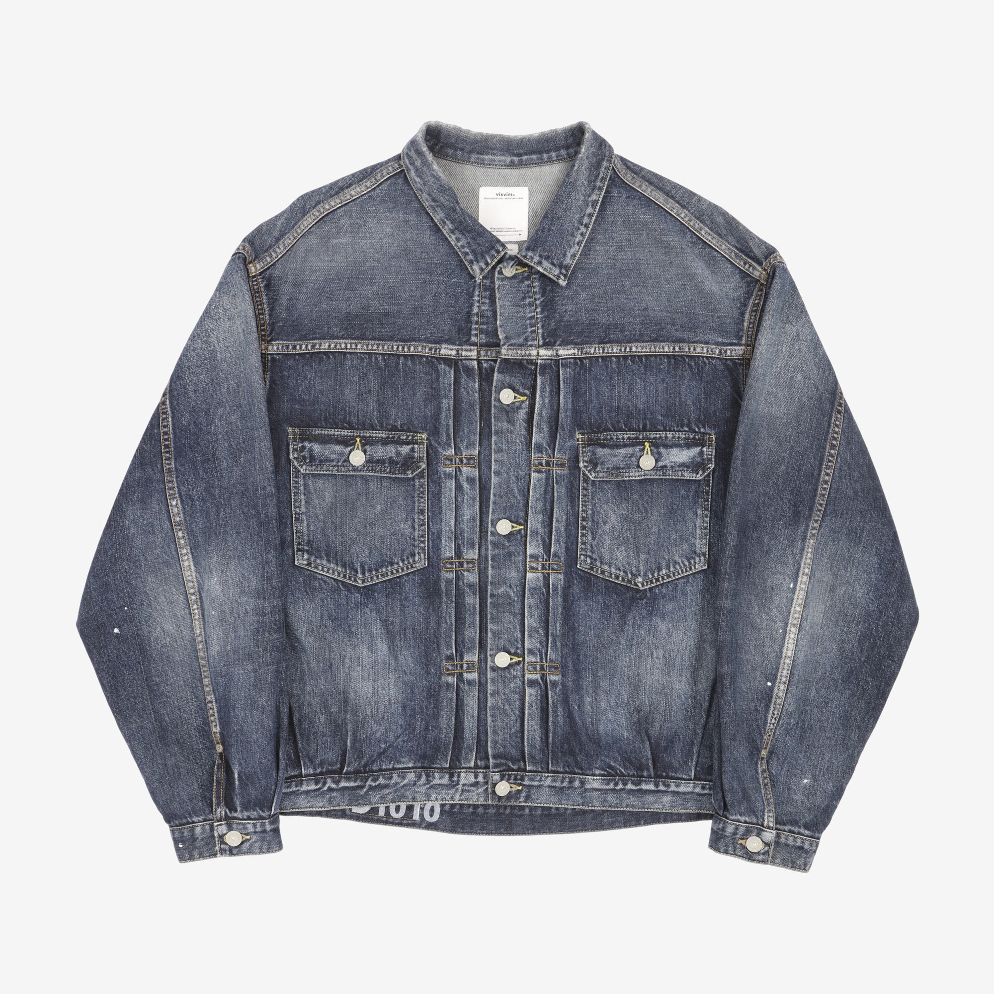 SS 101XX DMGD Type 2 Selvedge Jacket
