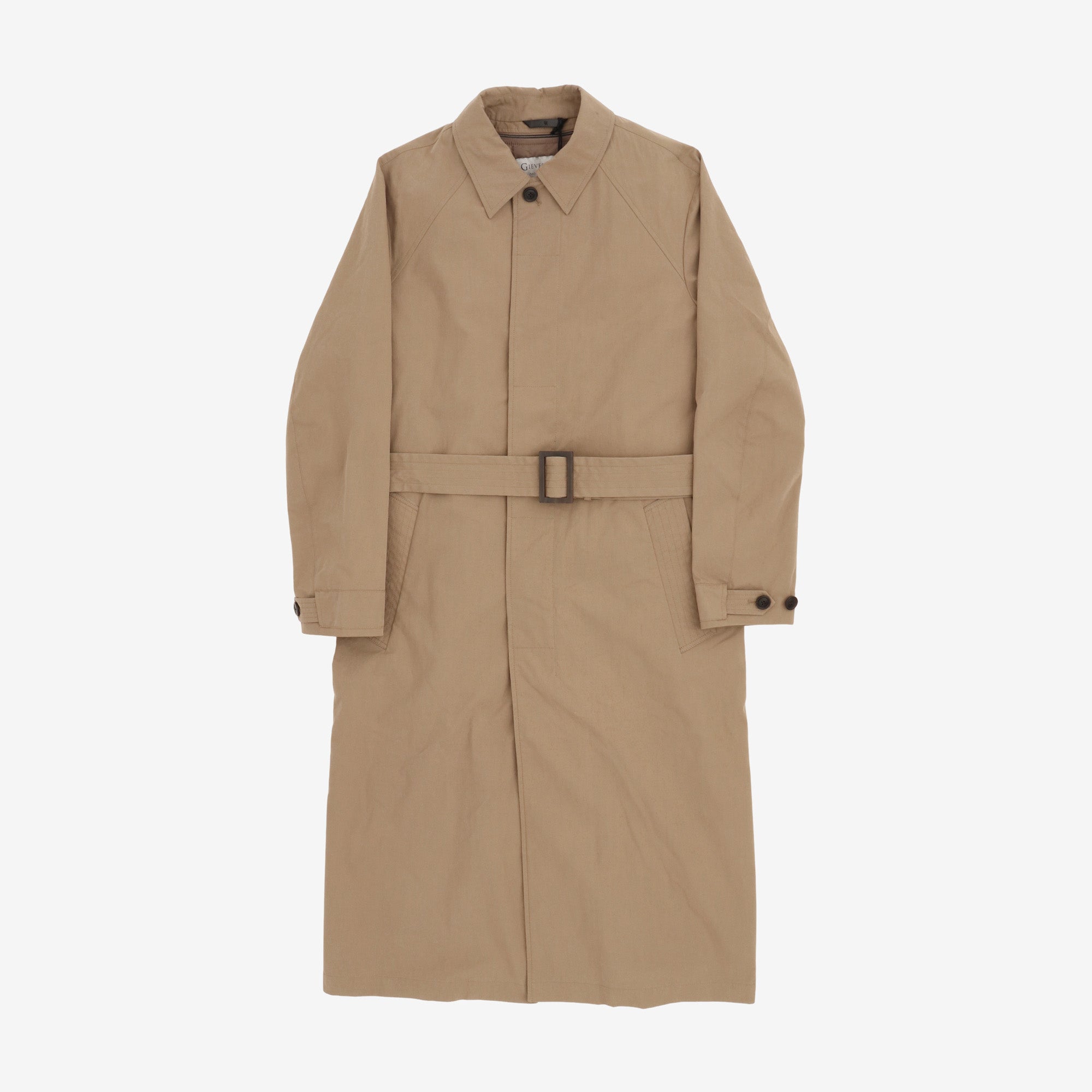 Hemery Long Trench Raglan Coat + Liner