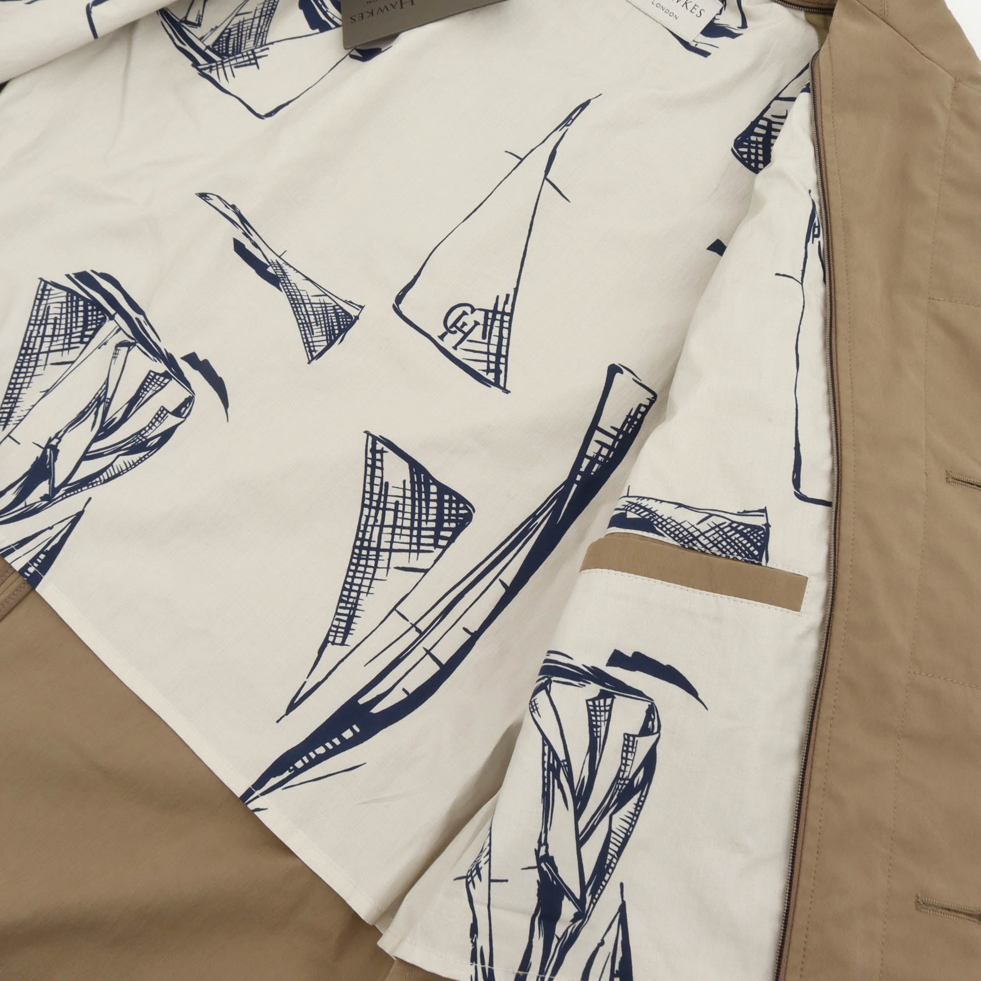Hemery Long Trench Raglan Coat + Liner