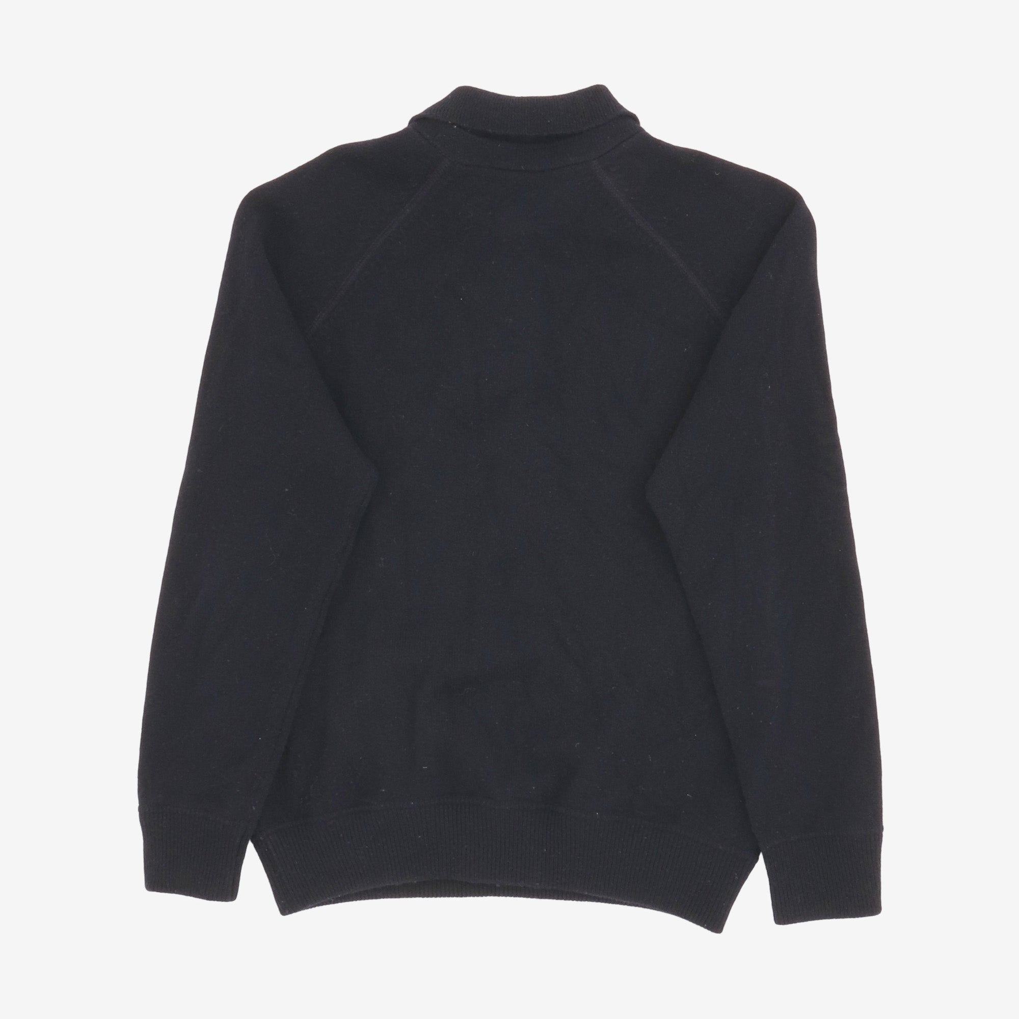 Raglan Sleeve Lambswool Polo Shirt