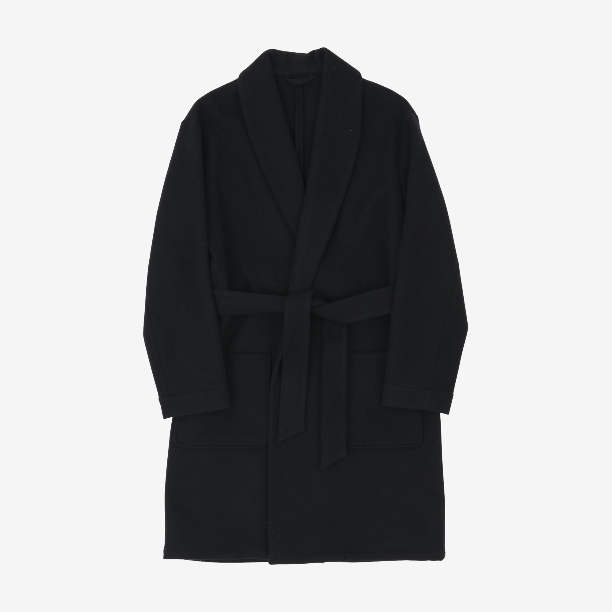 Belted Merino Robe