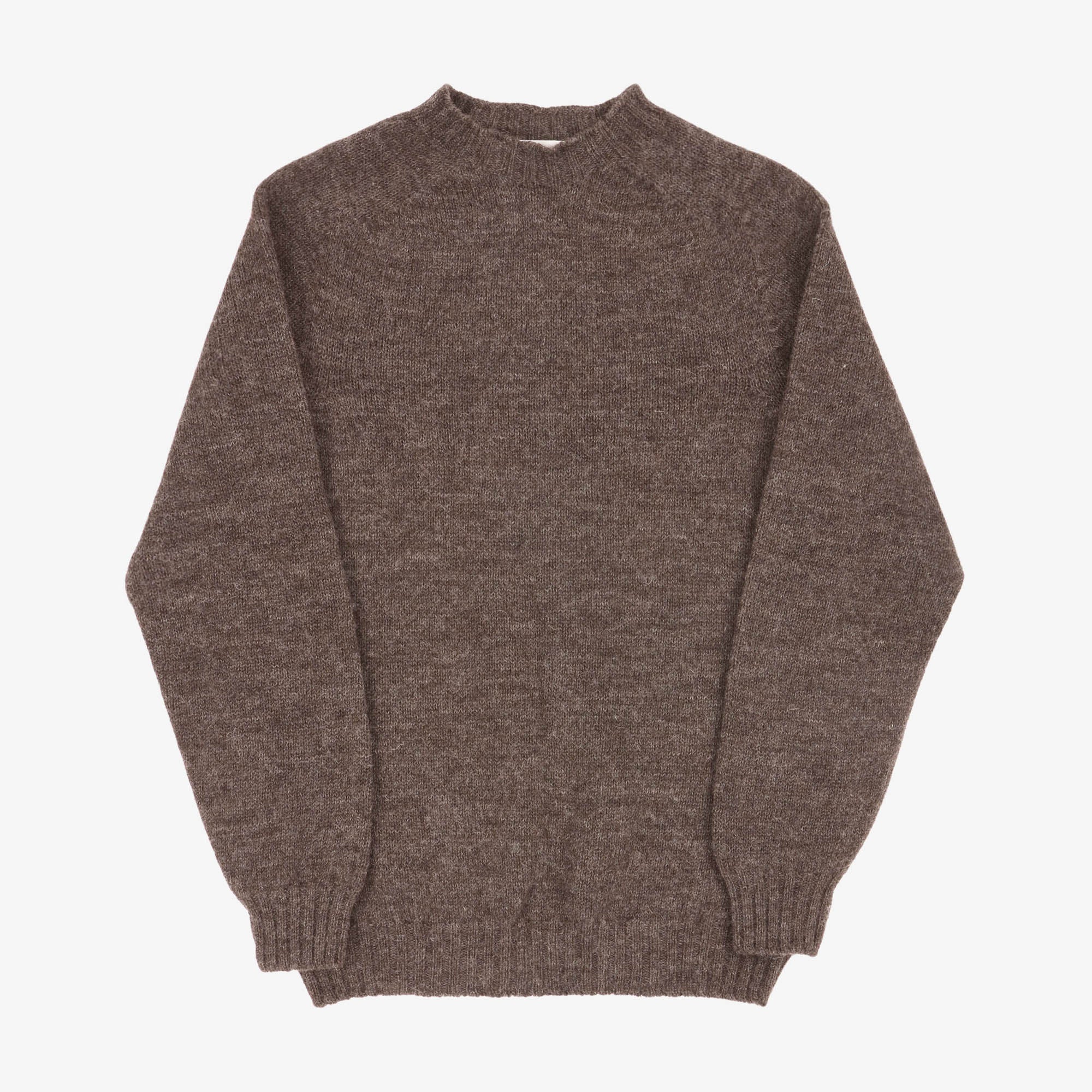 Seamless Shetland Crewneck Sweater