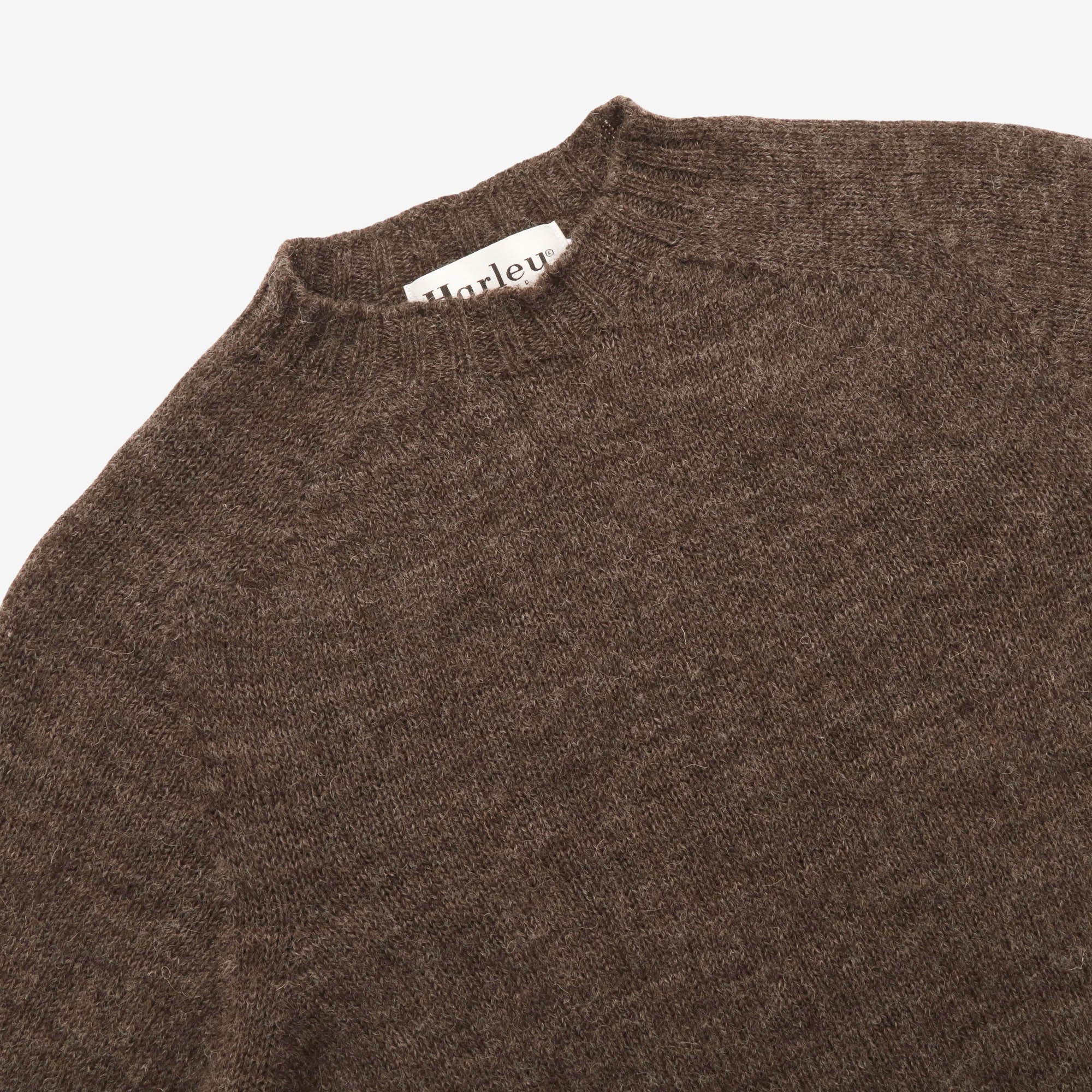 Seamless Shetland Crewneck Sweater