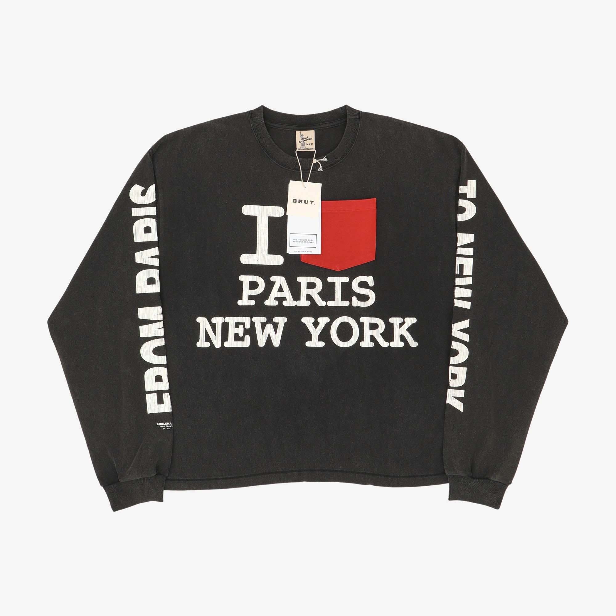 I Love Paris NYC LS Tee