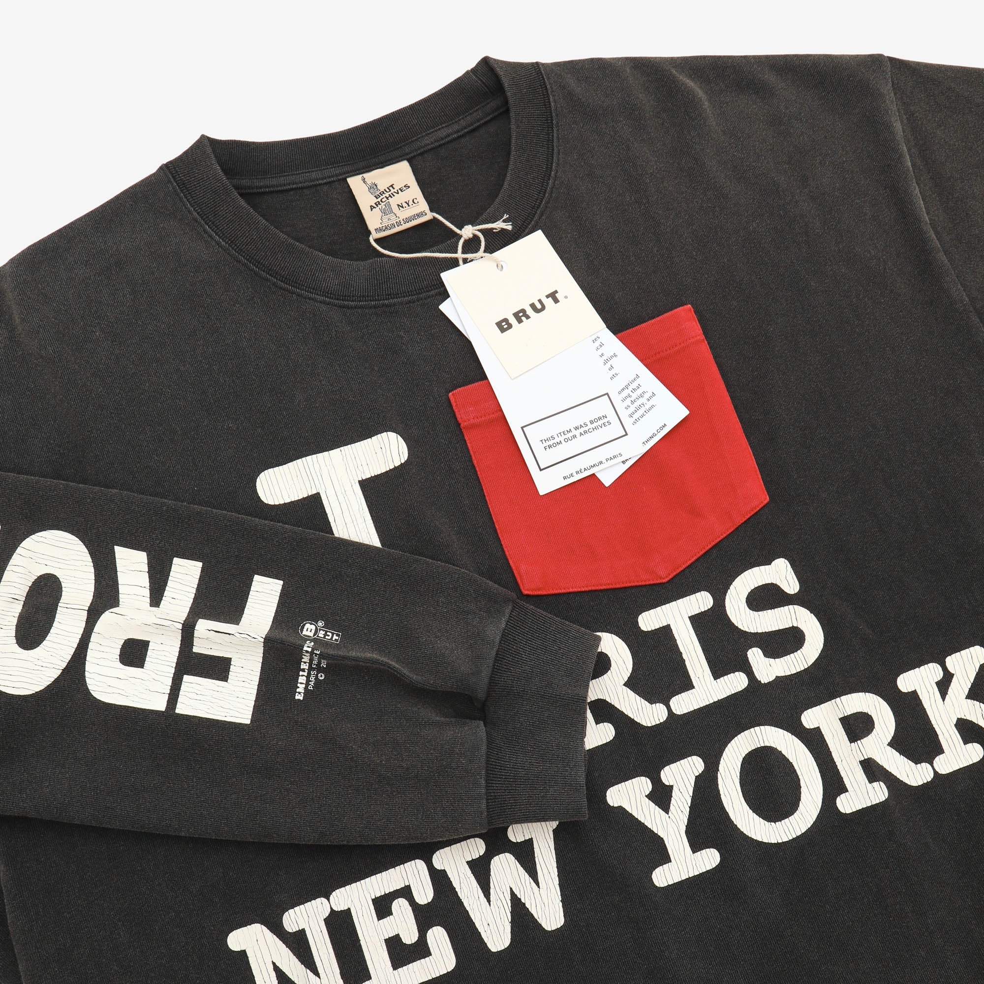 I Love Paris NYC LS Tee
