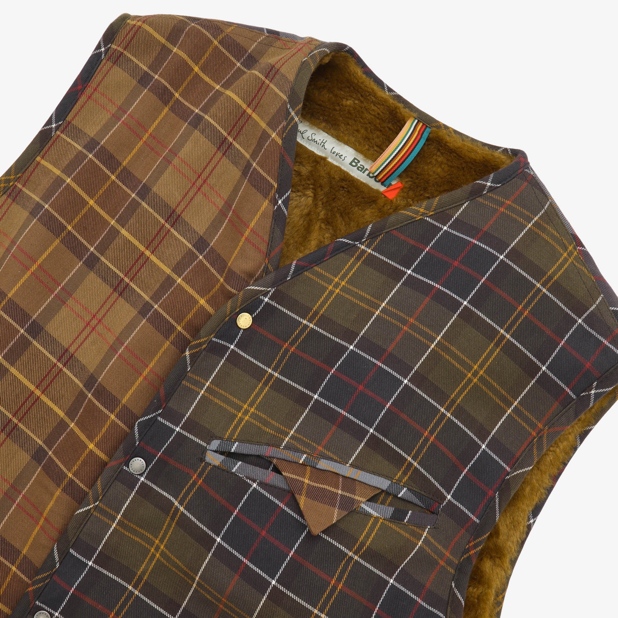 Tartan Liner Vest (Paul Smith)