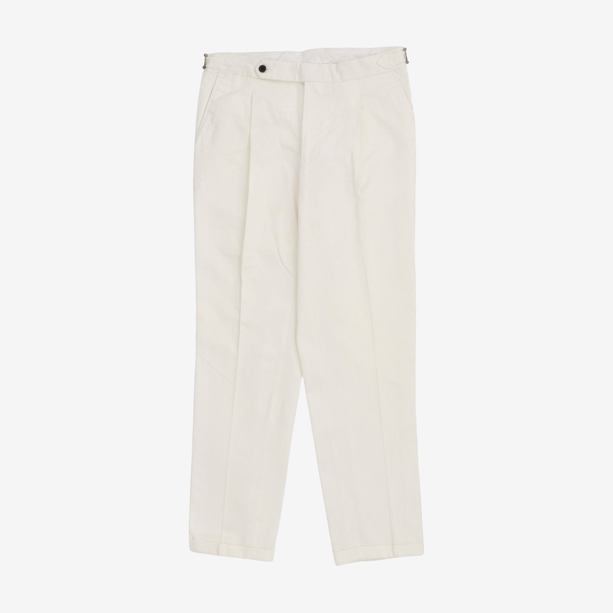 Classic Pleated Trousers (32W X 31L)