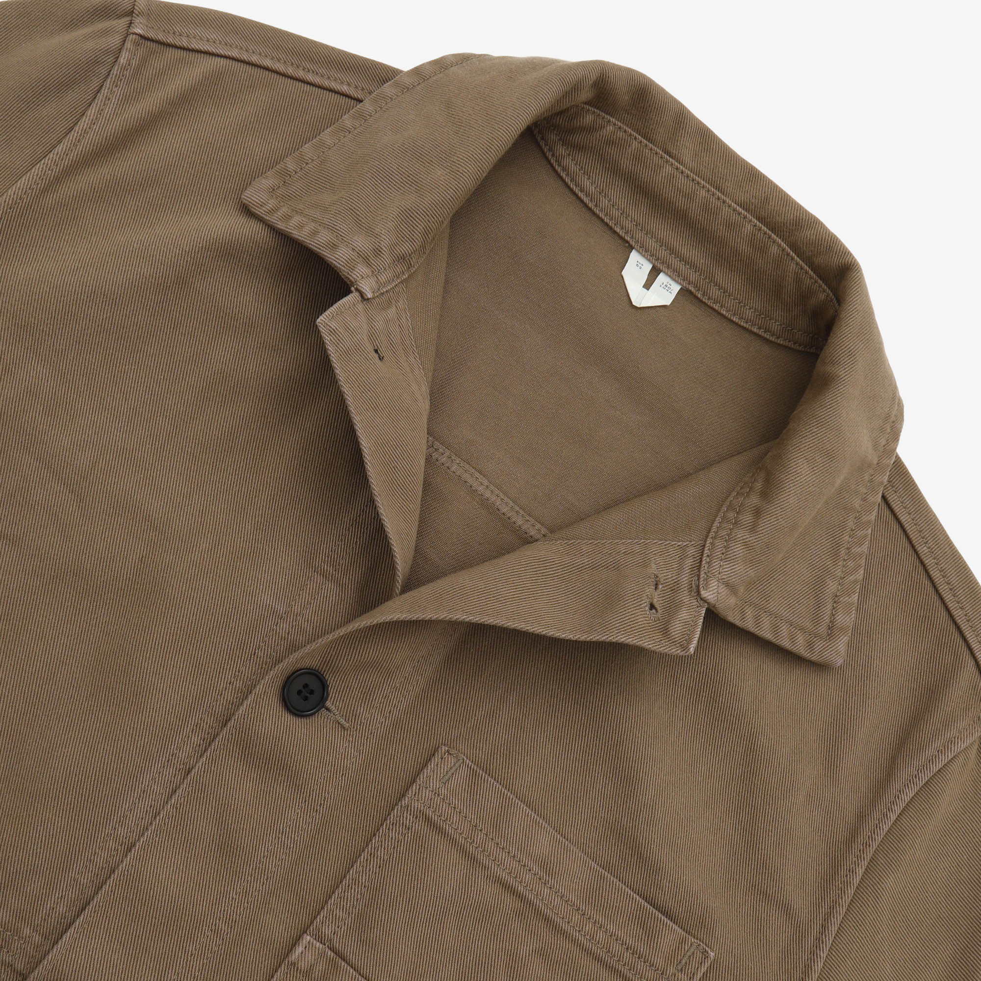Overdyed Twill Overshirt