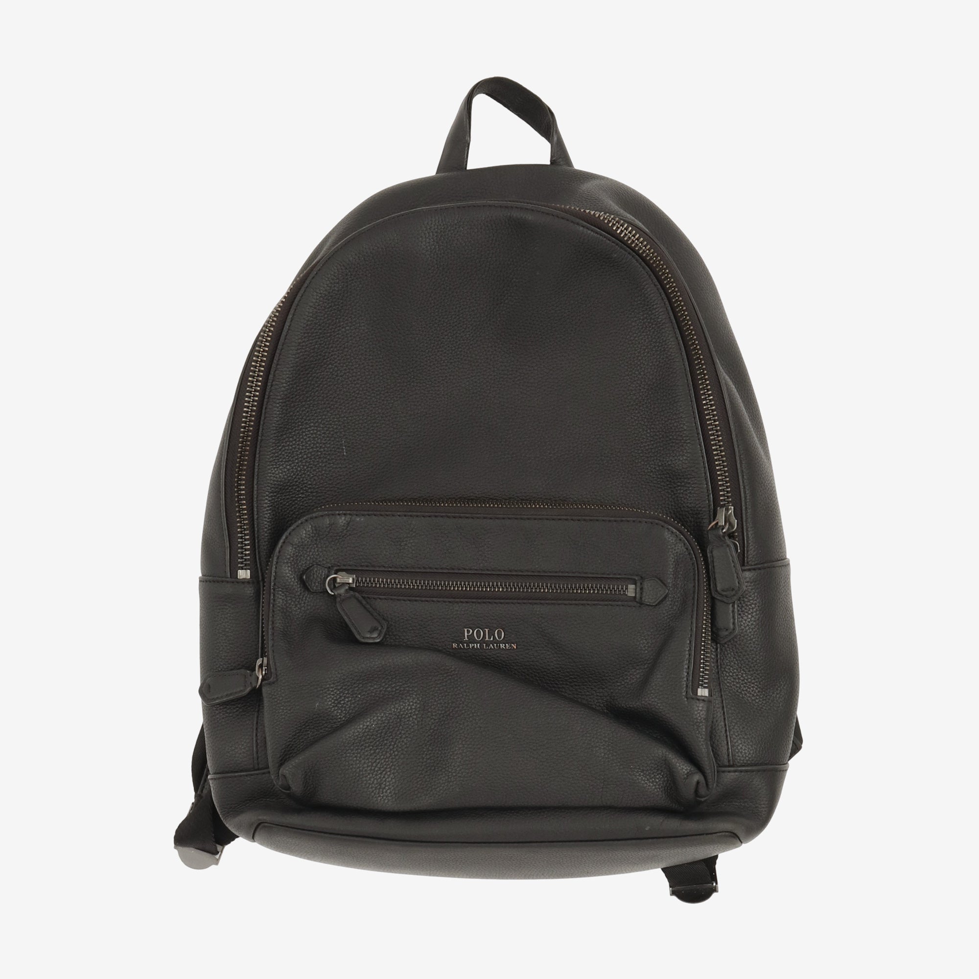 Pebbled Leather Backpack