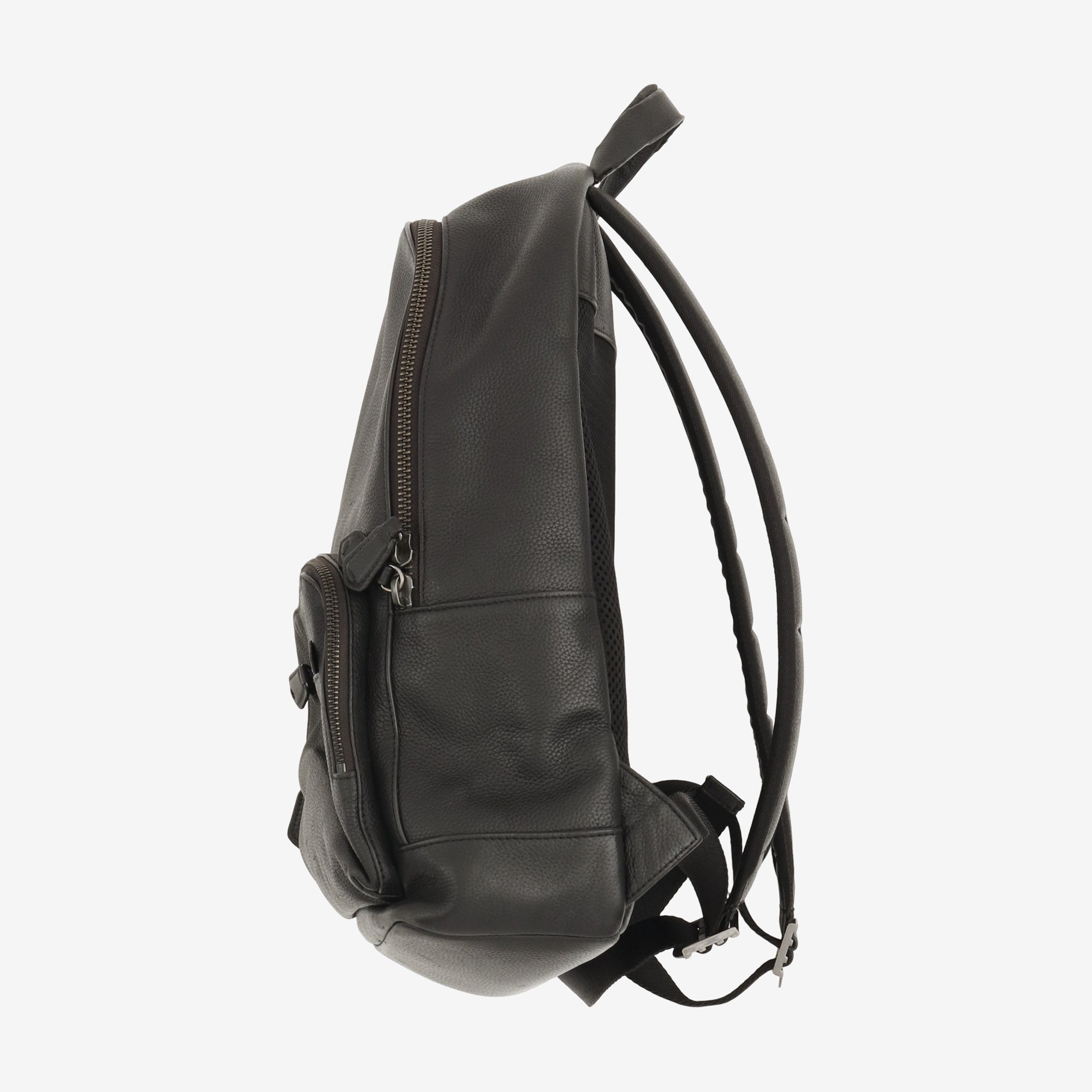 Pebbled Leather Backpack