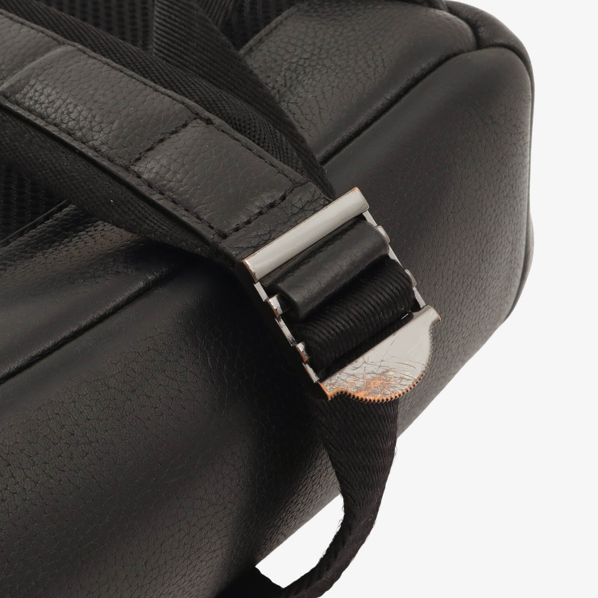Pebbled Leather Backpack