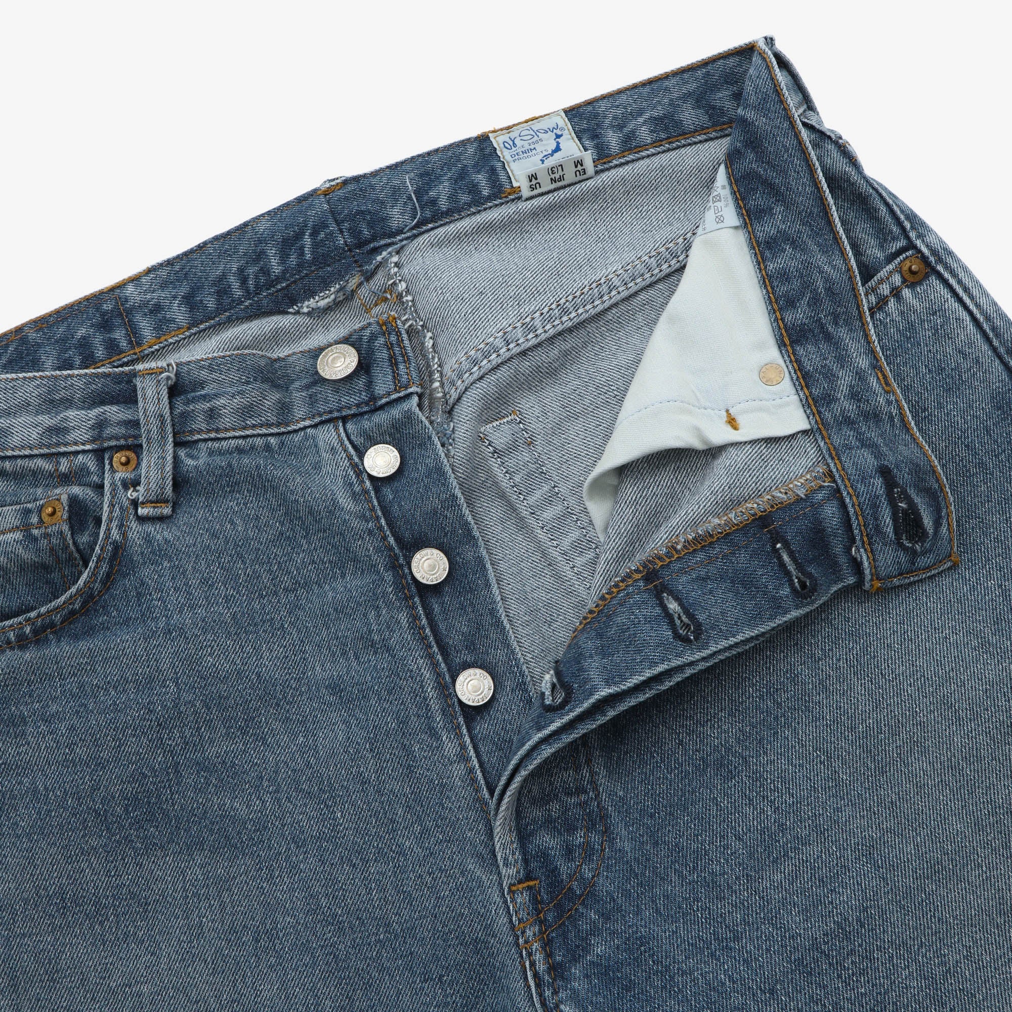 105W Loose Fit Denim Jeans (32W X 31L)