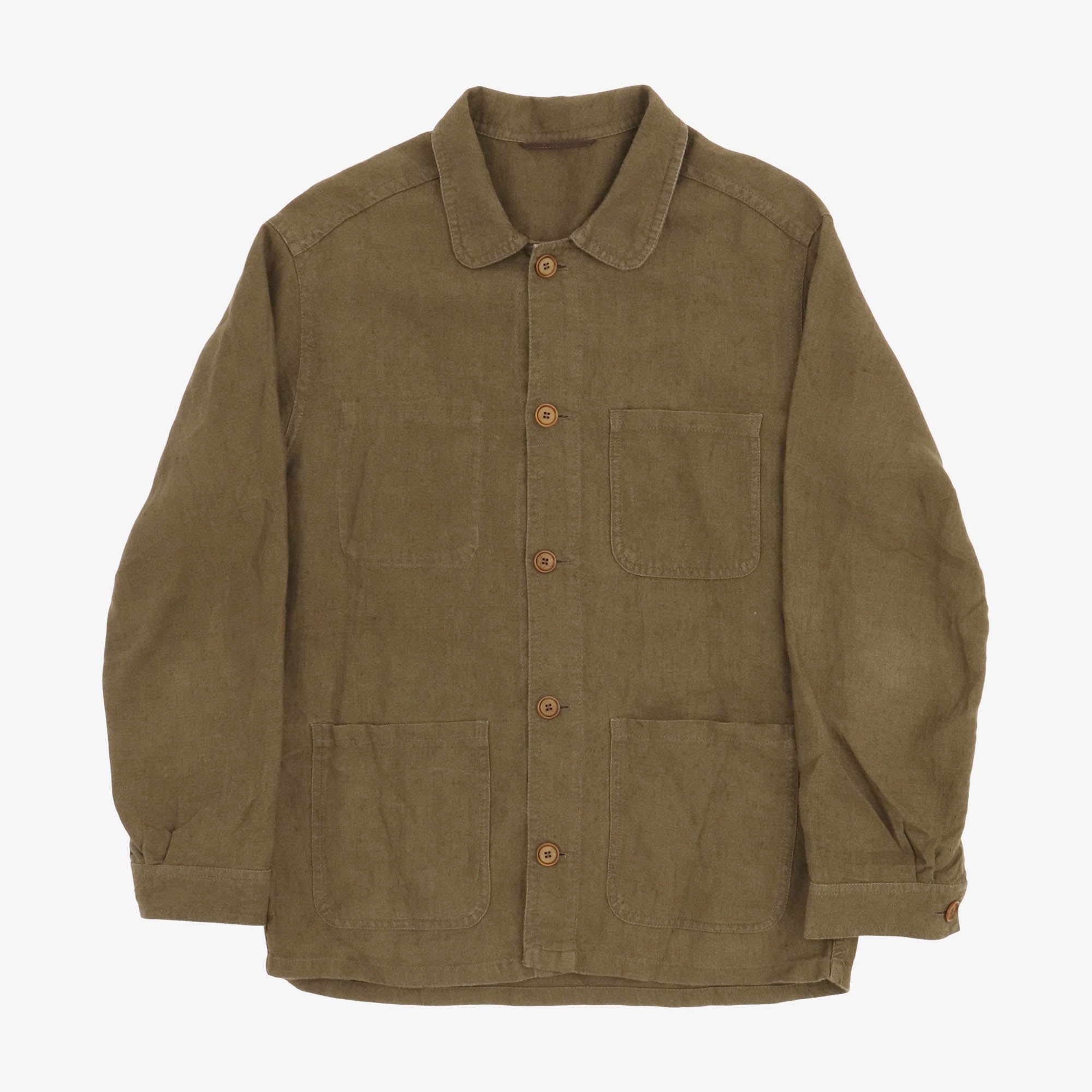 Linen Chore Jacket