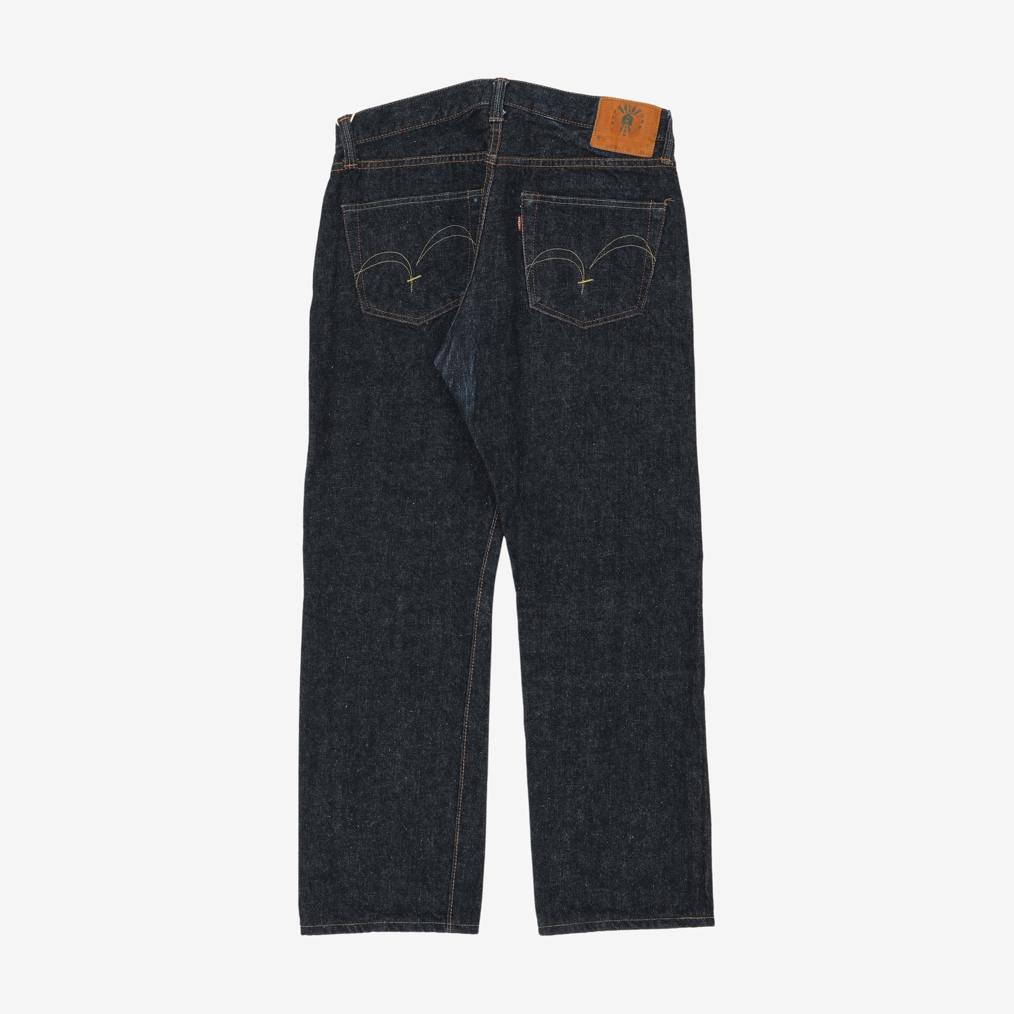 H0510 XX II Regular Straight Selvedge Jeans (32W X 28.5L)