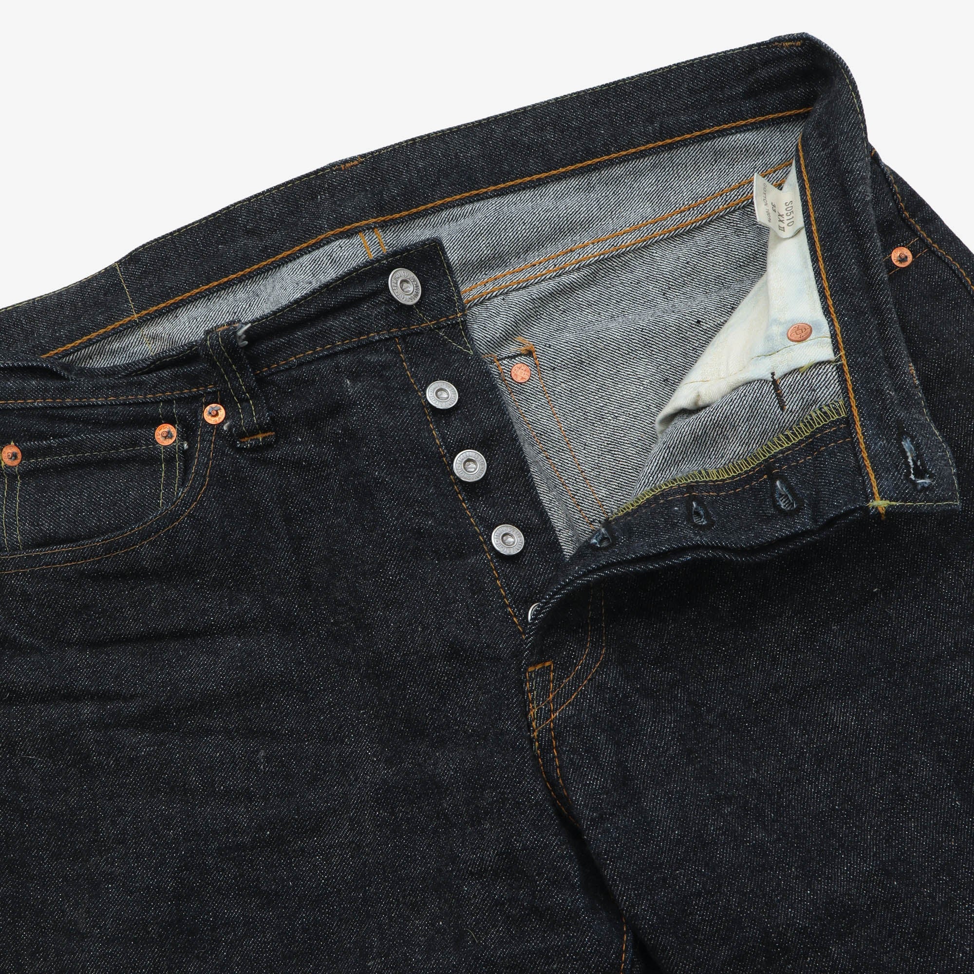 S0510 XX II Regular Straight Selvedge Jeans (33W X 30.5L)