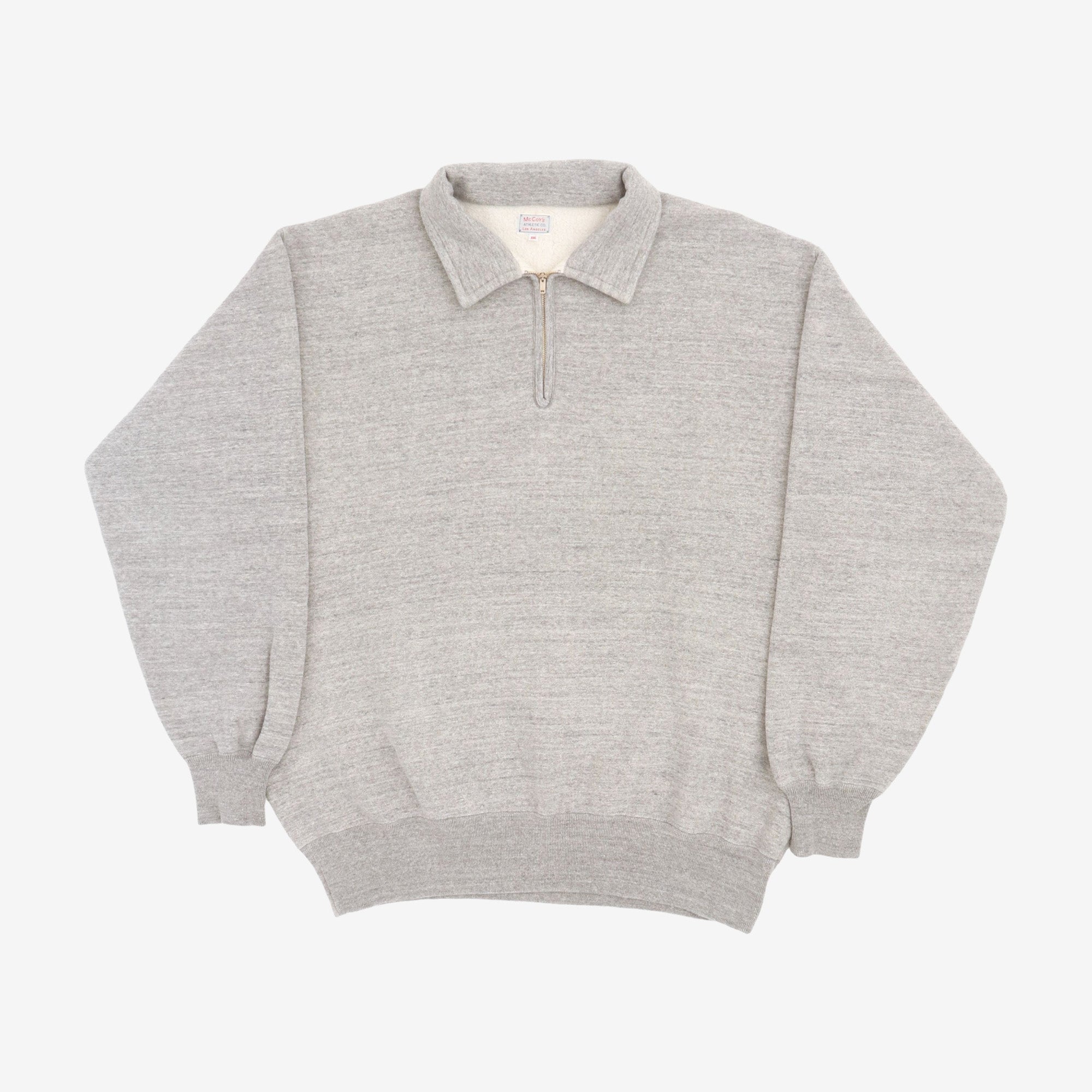 Loopwheel 1/4 Zip Sweatshirt