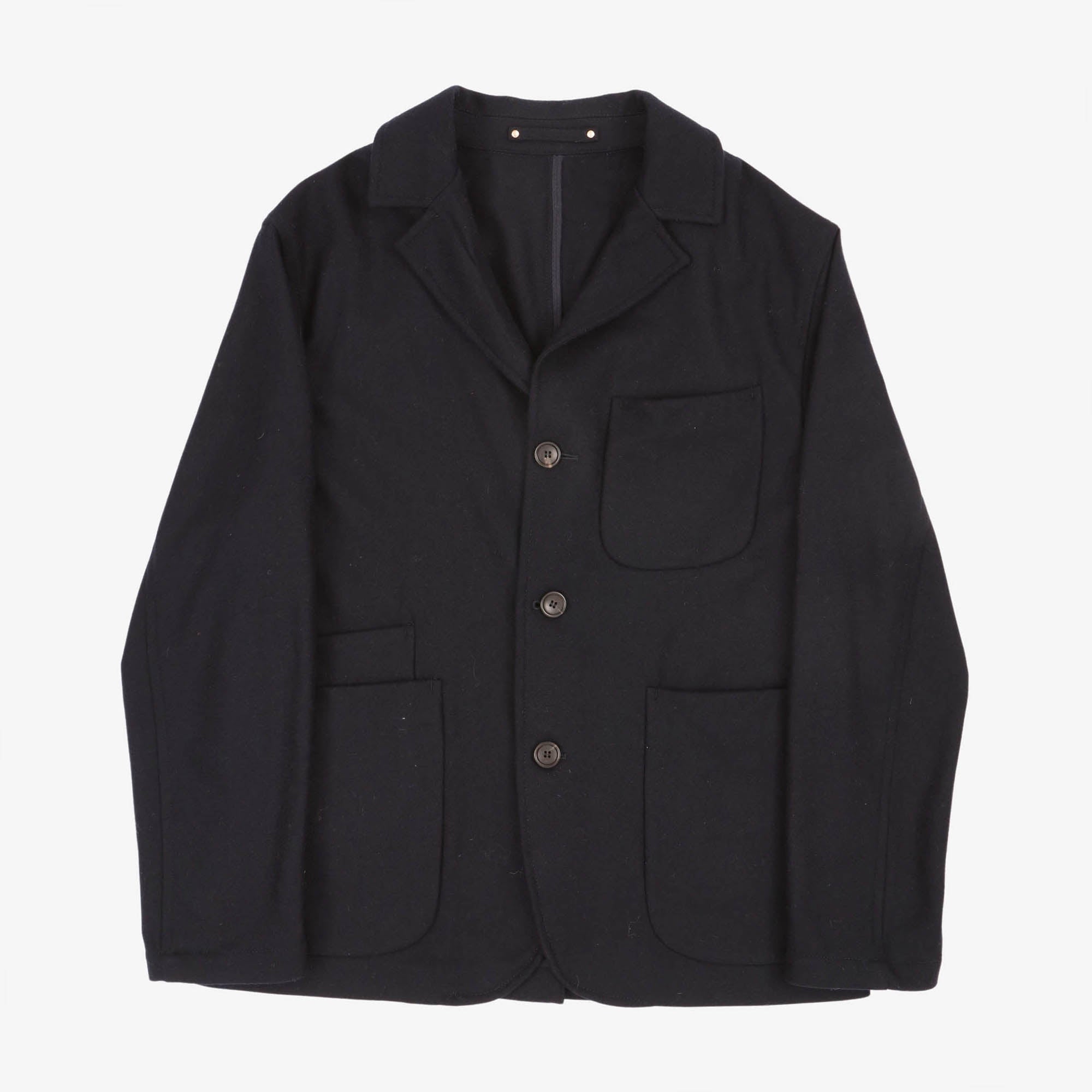 The Casual Wool Flannel Blazer