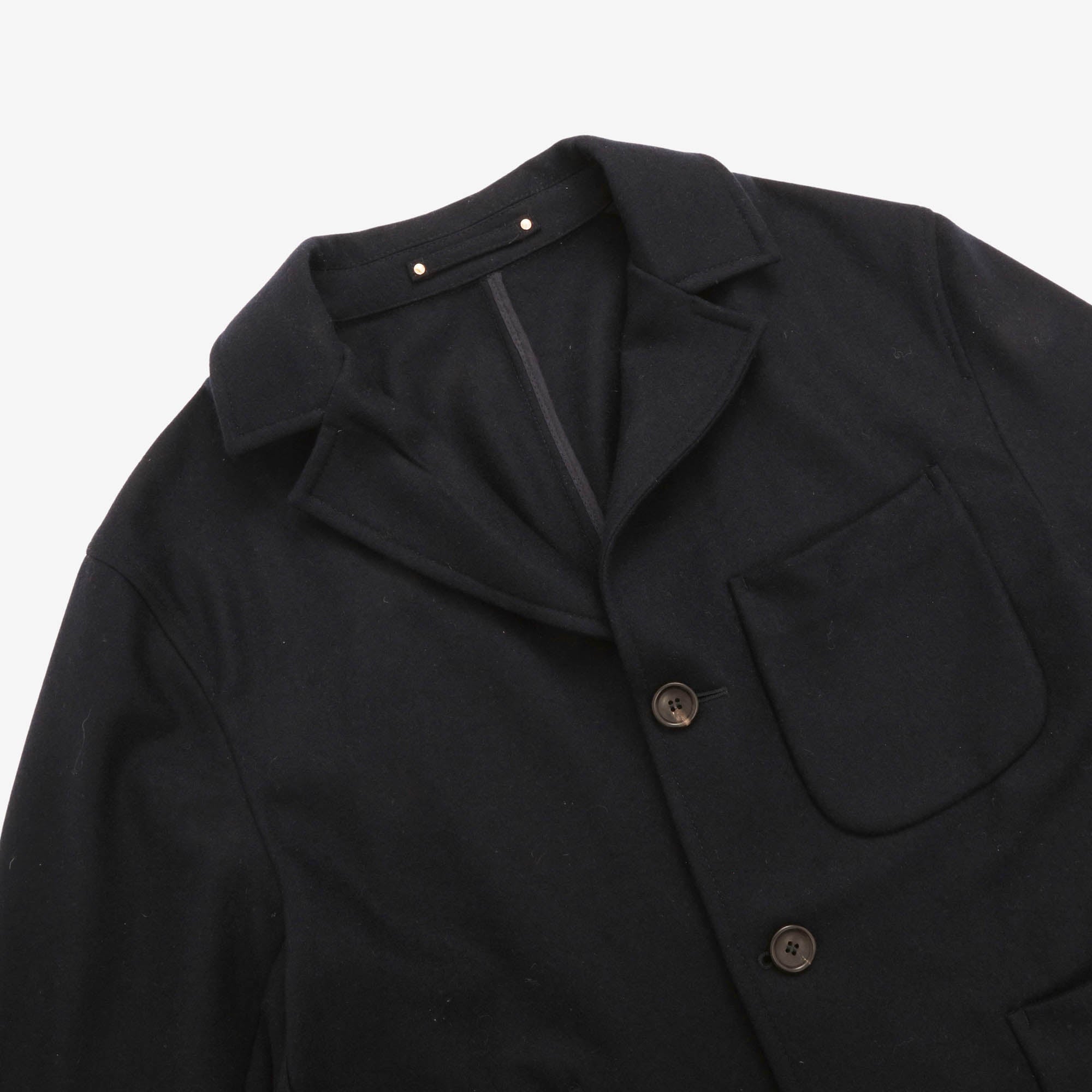 The Casual Wool Flannel Blazer