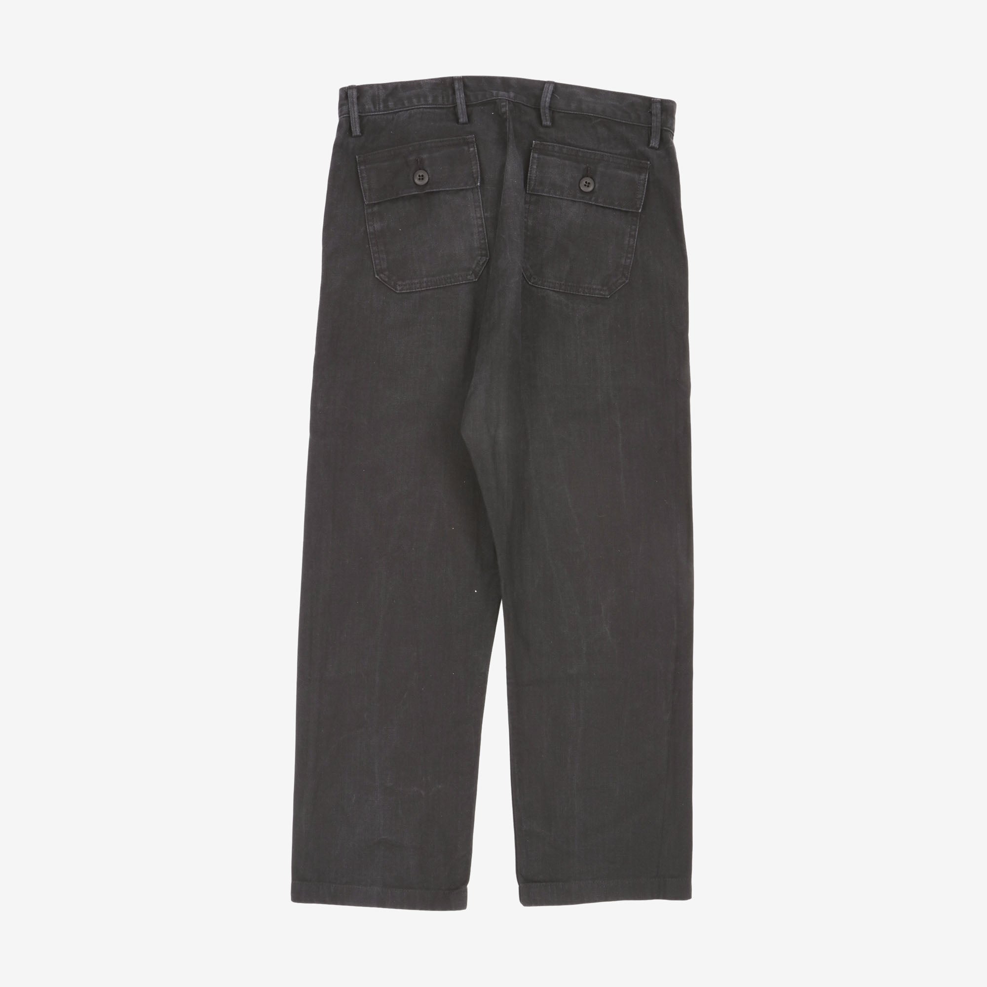 Herringbone Fatigue Pants (34W X 26L)