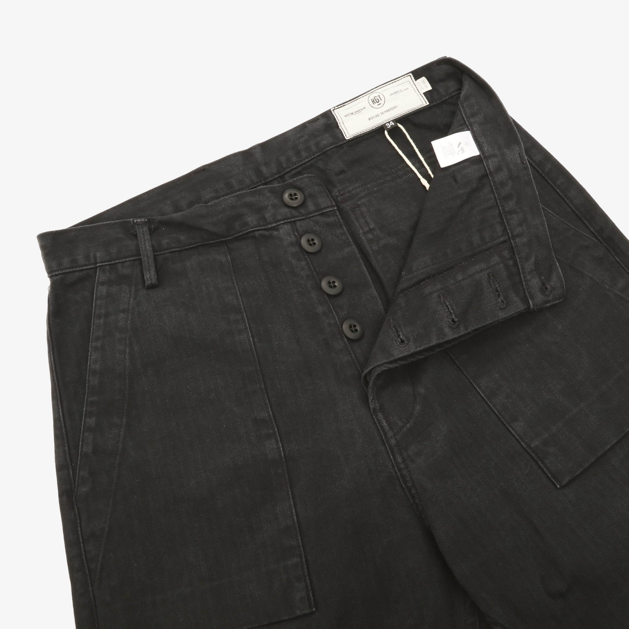 Herringbone Fatigue Pants (34W X 26L)