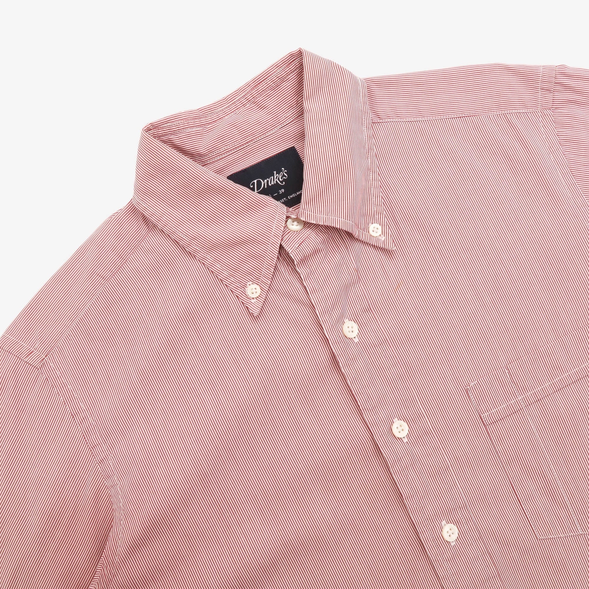 Microstripe BD Poplin Shirt