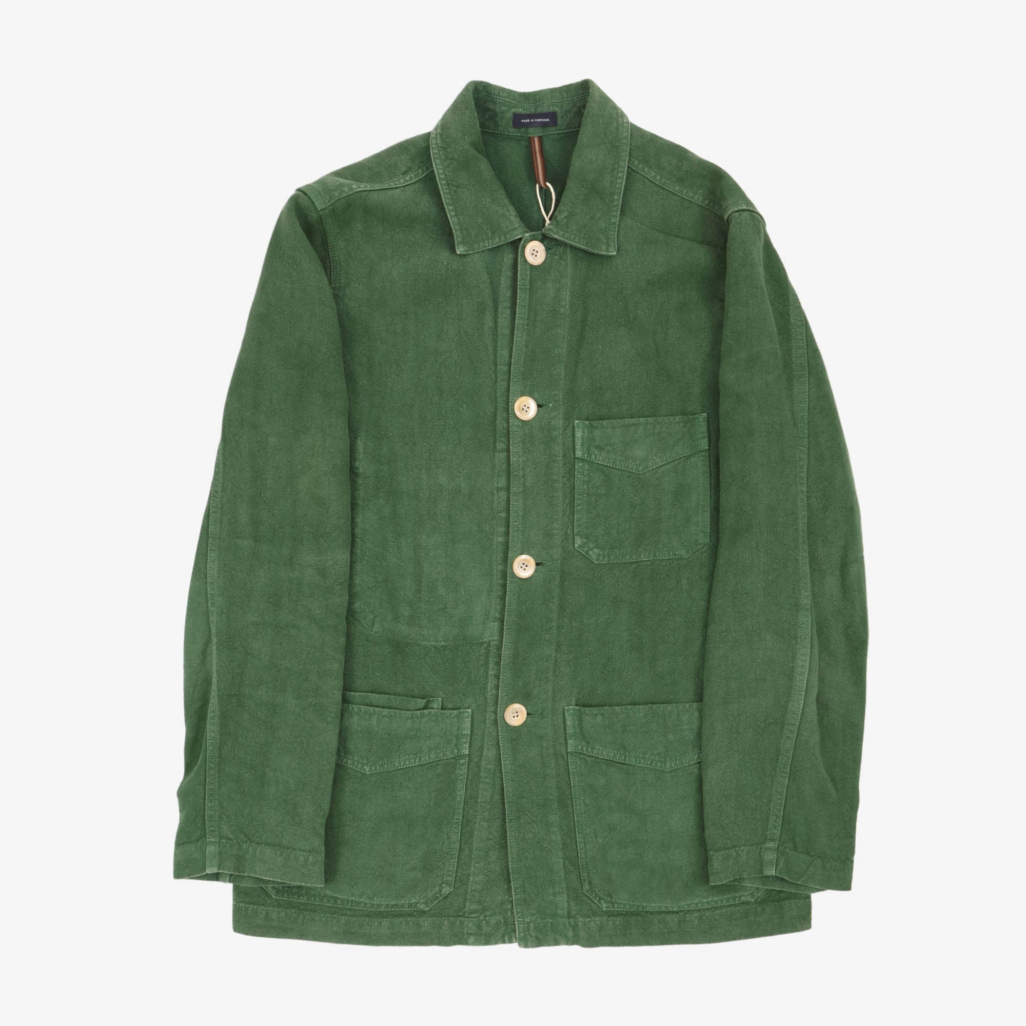 Linen Five Pocket Chore Jacket