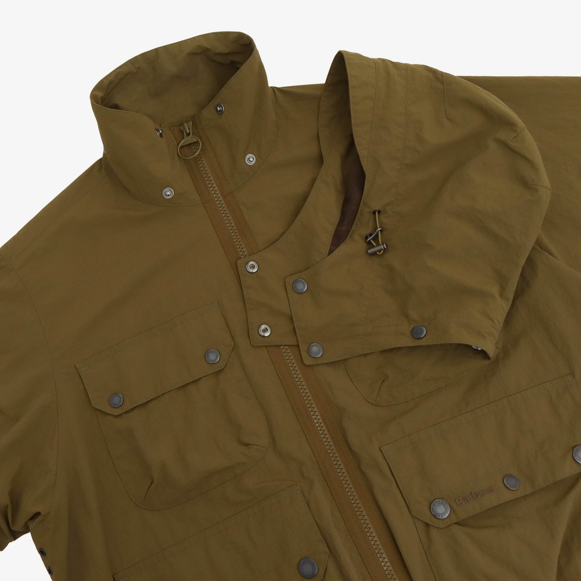 Re-Engineered Hooded Showerproof Flight Bedale Jacket