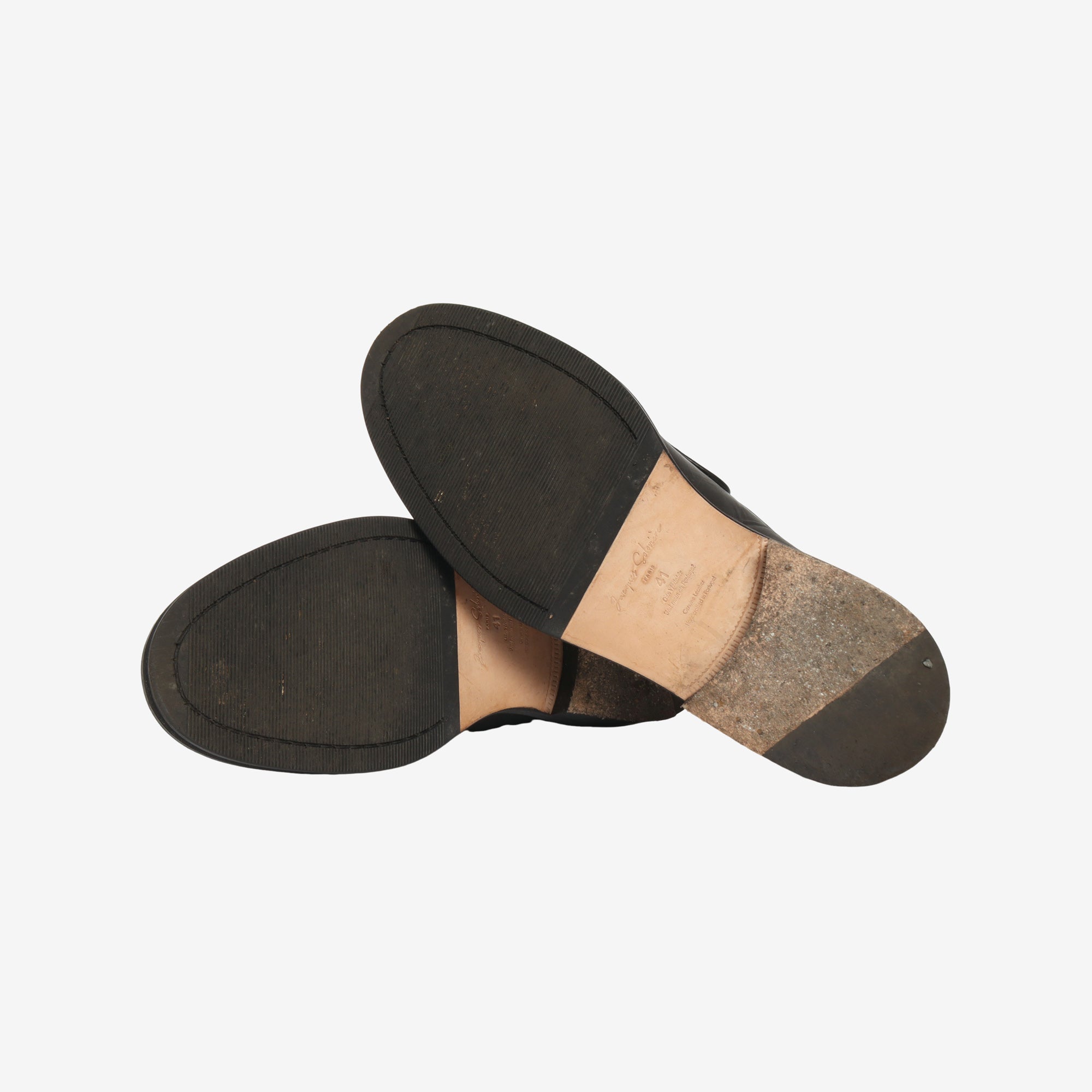 Steve Gonzalez Serge Bicolor Leather Slip Ons