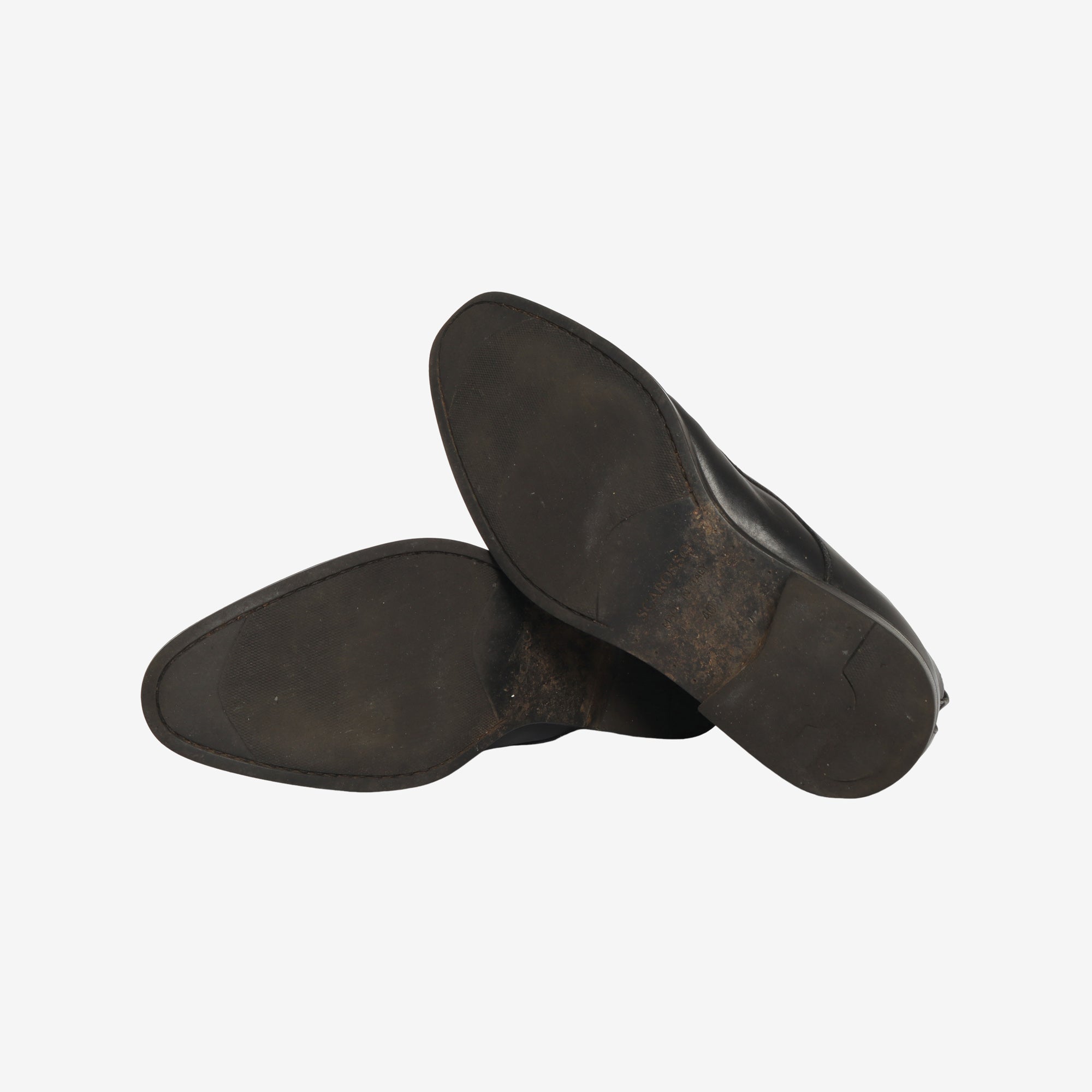 Toto Nero Leather Lace Up Boots