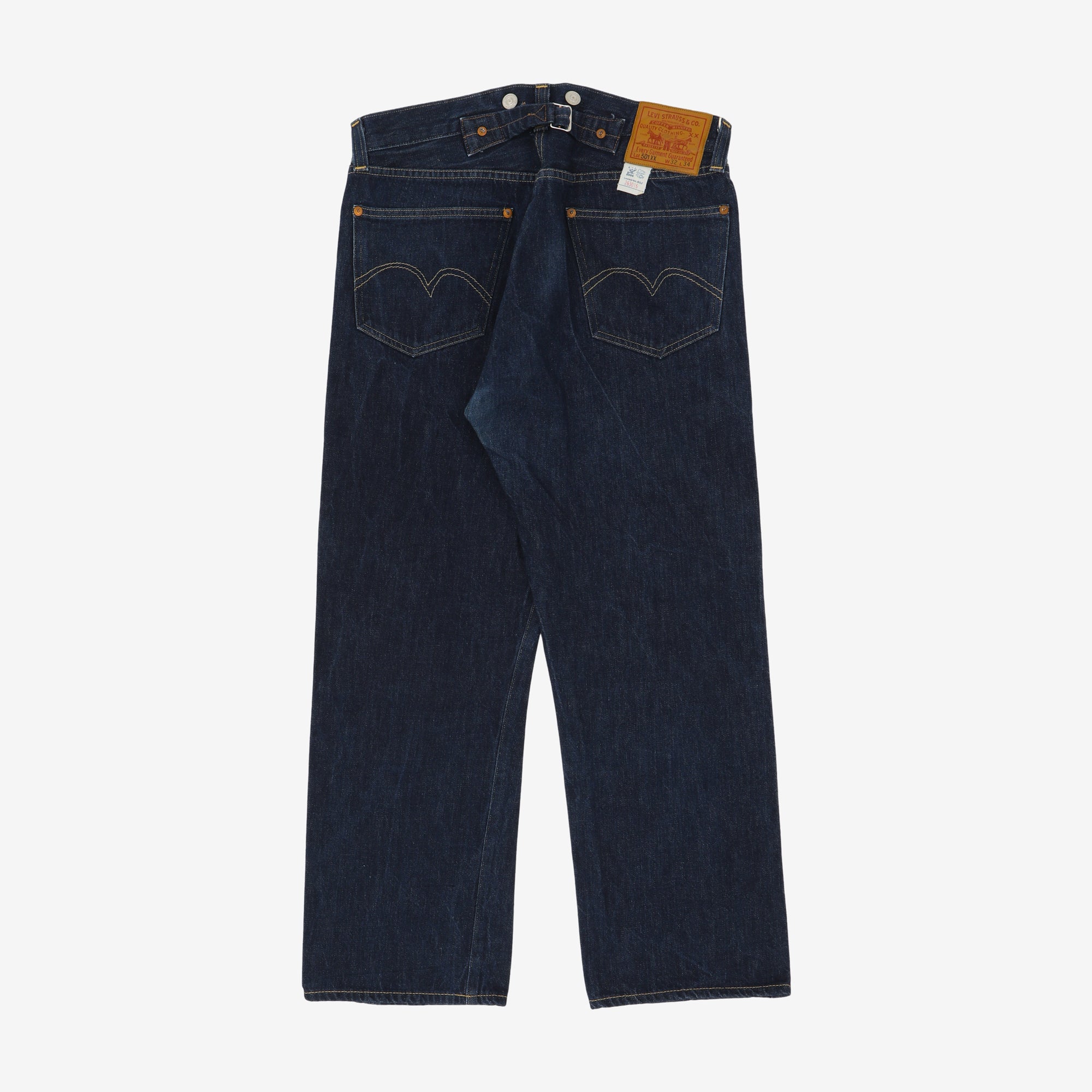 501XX 1933 Cinch Back Selvedge Jeans USA (31W X 26L)