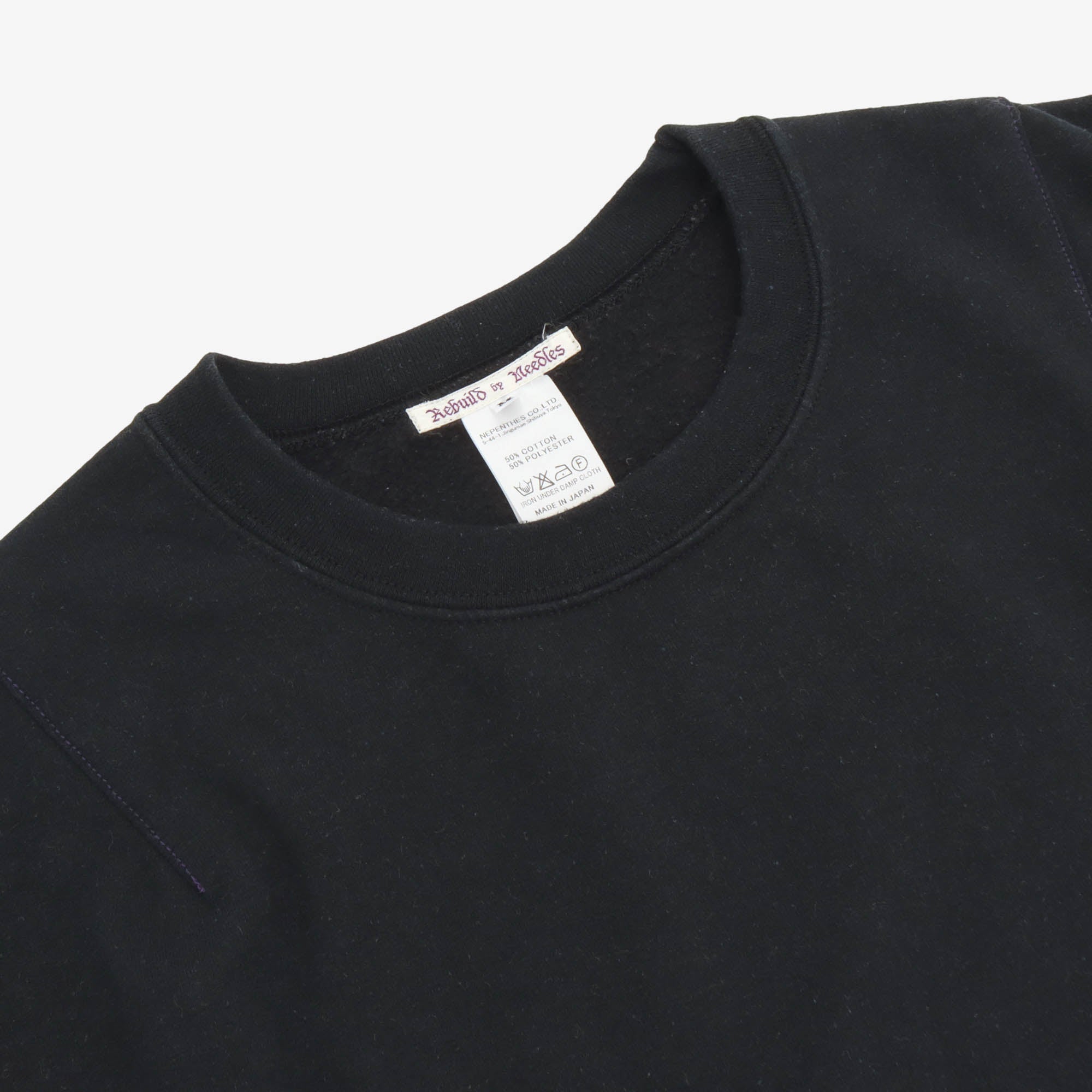 Rebuilds Deconstructed Crewneck Sweatshirt