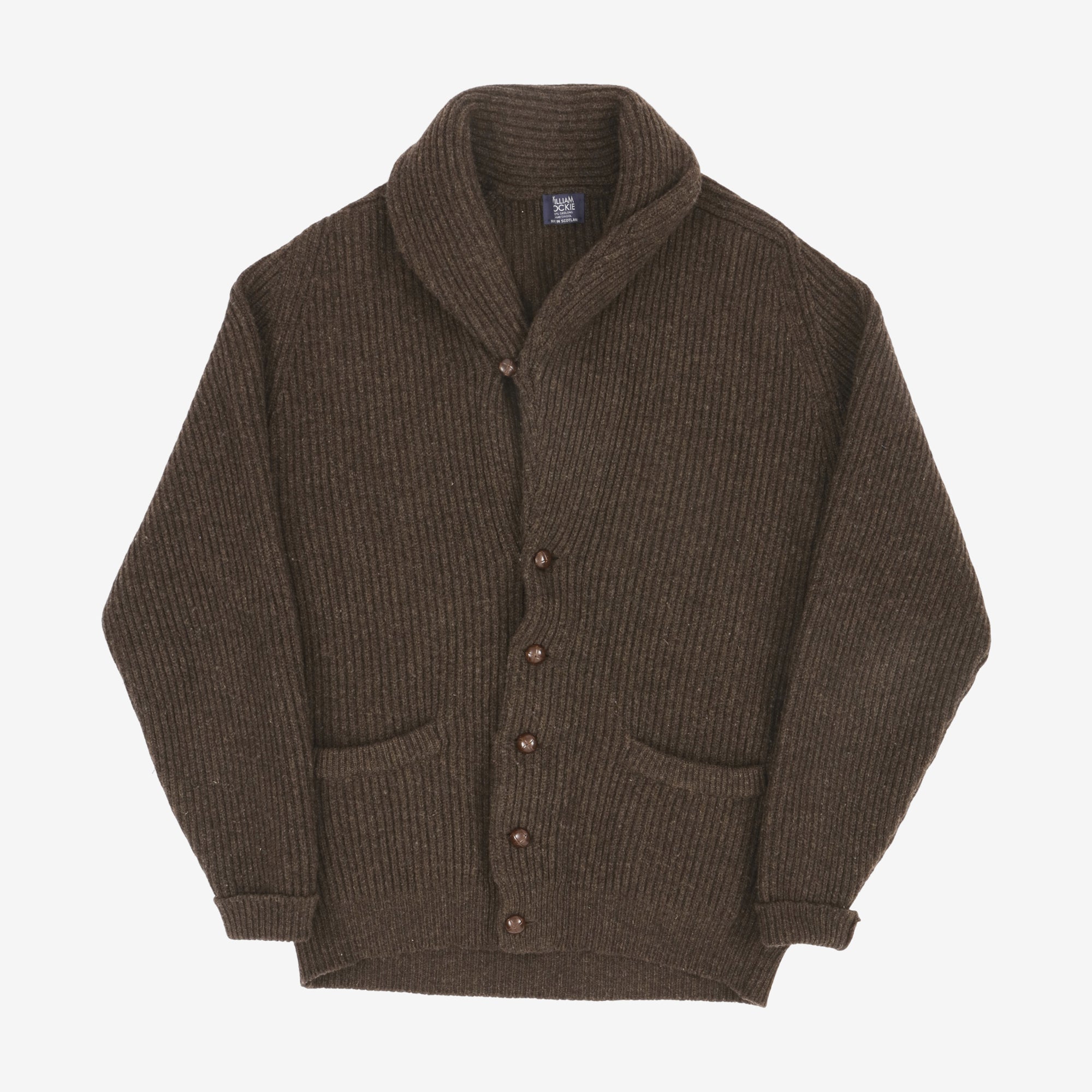 Windsor Lambswool Shawl Collar Cardigan