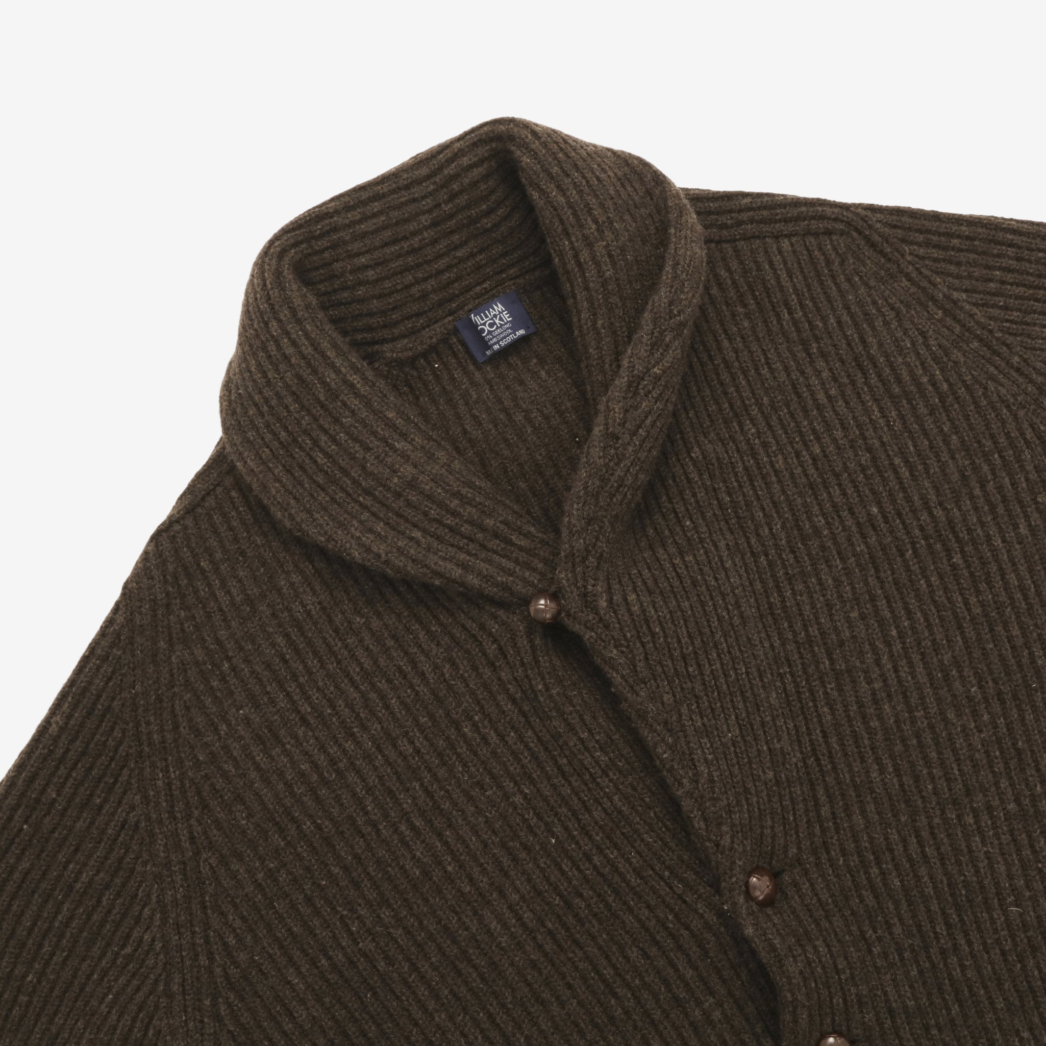 Windsor Lambswool Shawl Collar Cardigan