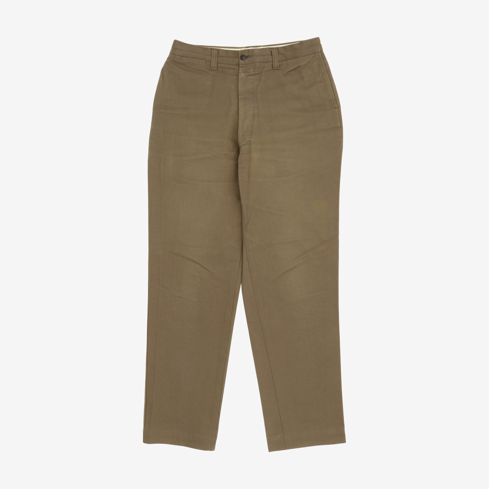 Military Chino Trousers (32W X 33L)