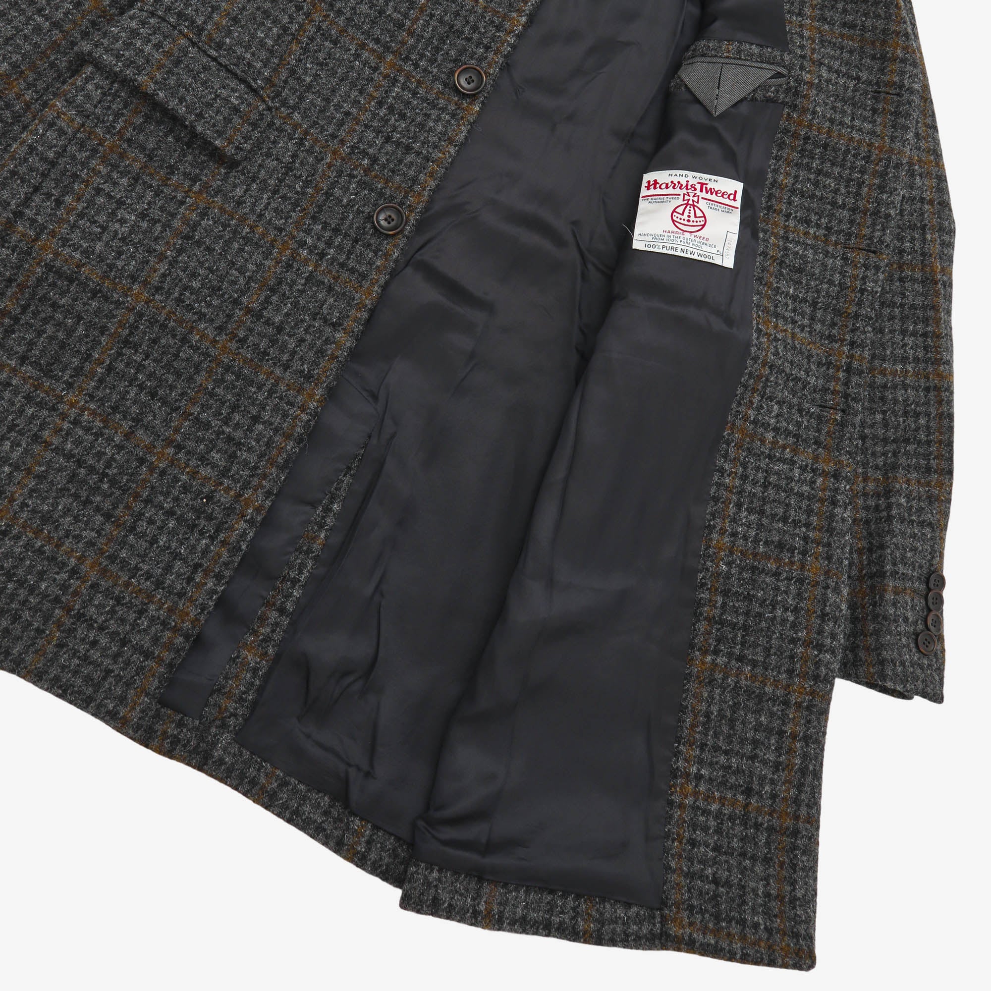 Lamberto Harris Tweed Overcoat