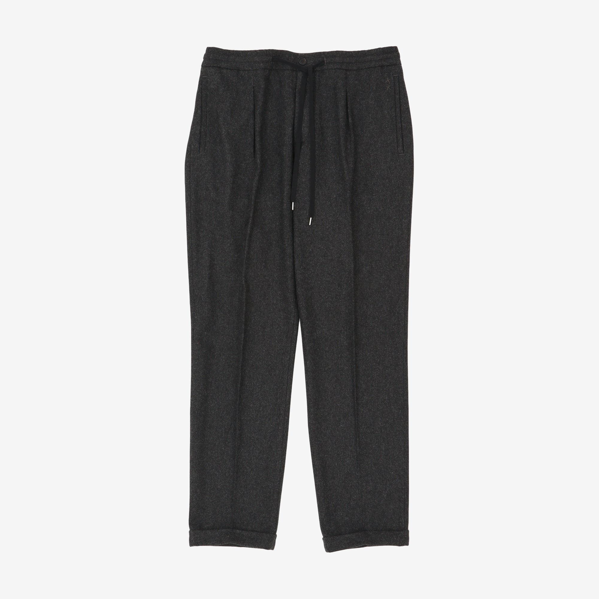 Felted Wool Jogging Slacks