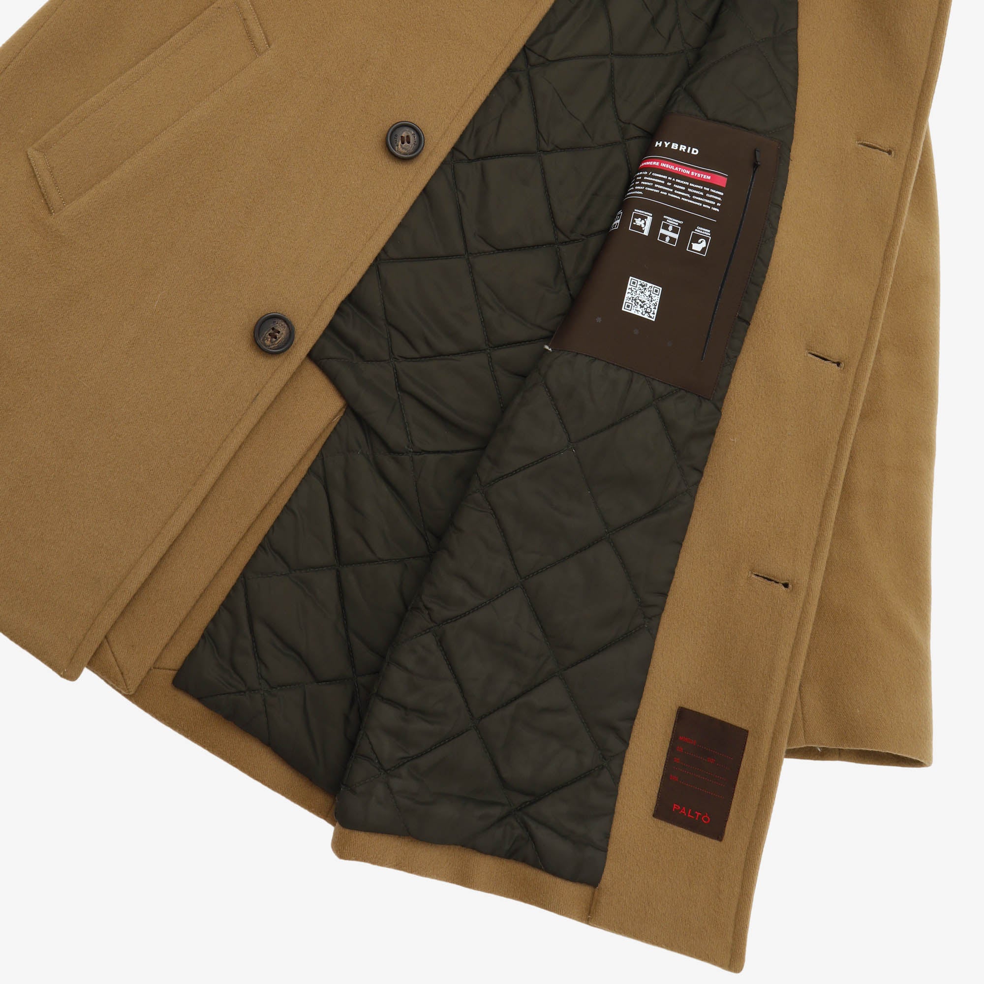 Alfredo Felt Car Coat